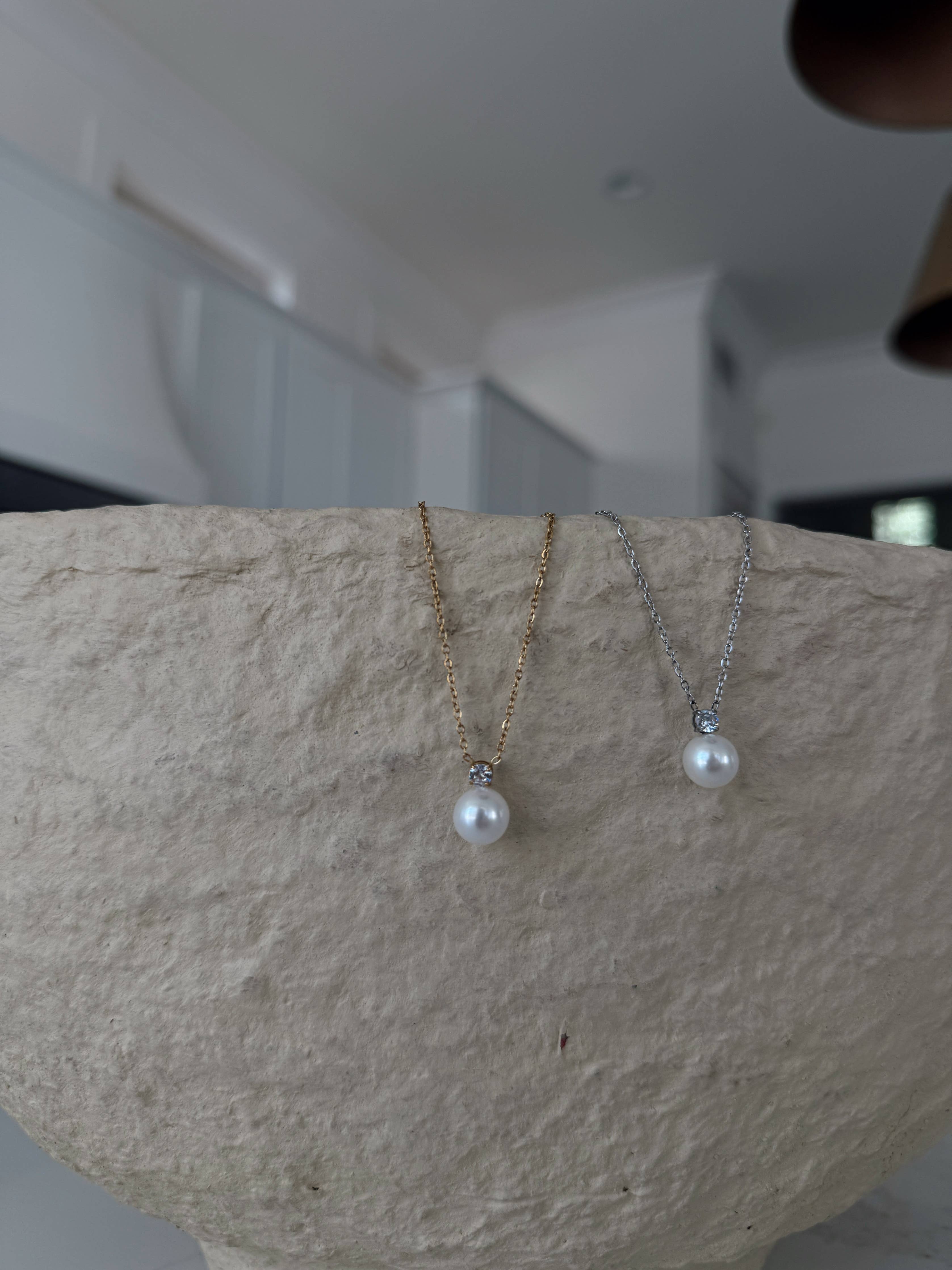 Gia Necklace: Gold