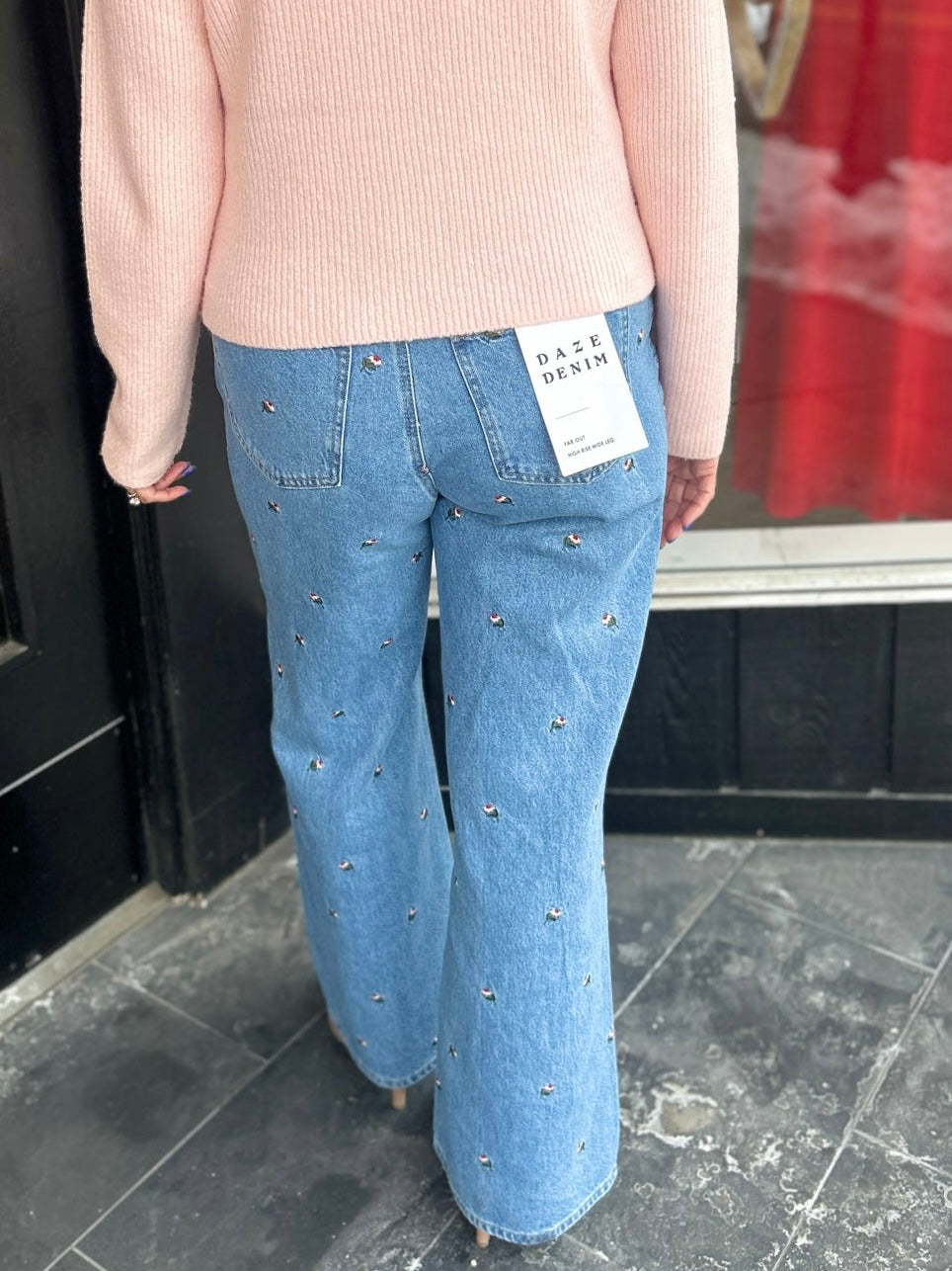 Far Out High Rise Wide Leg