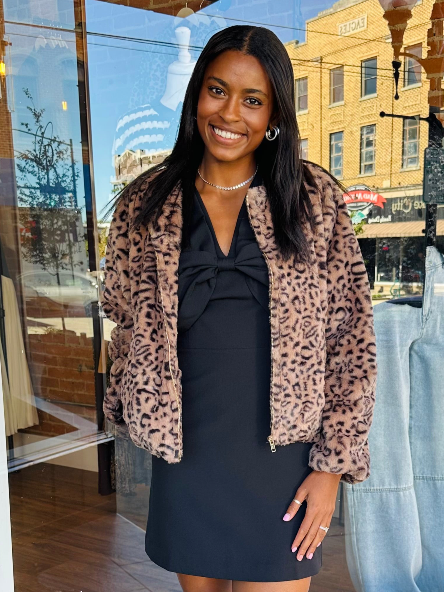 Mica Faux Fur Jacket