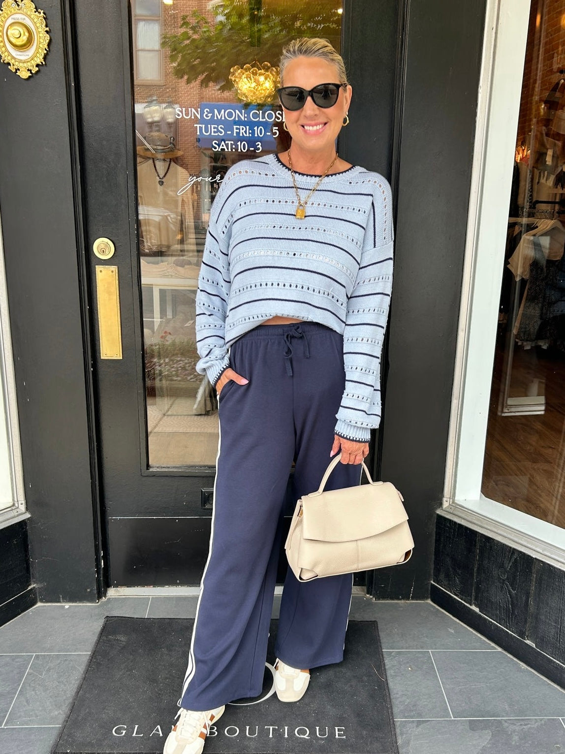 Darby Stripe Sweater