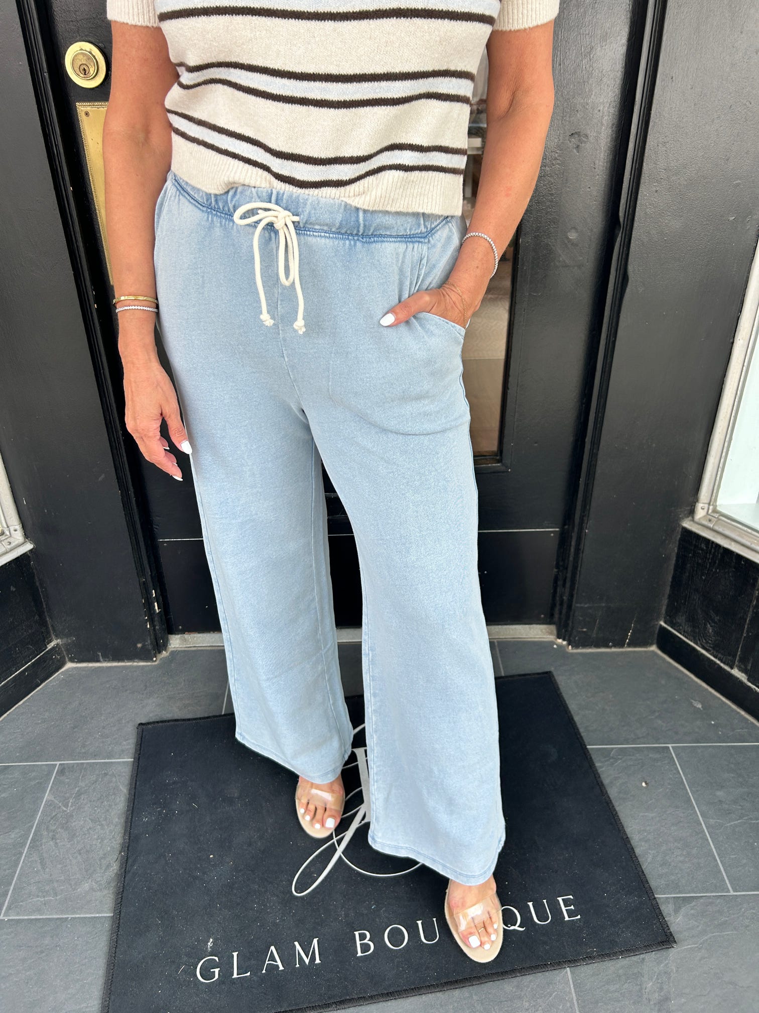 Hunter Knit Denim Pant