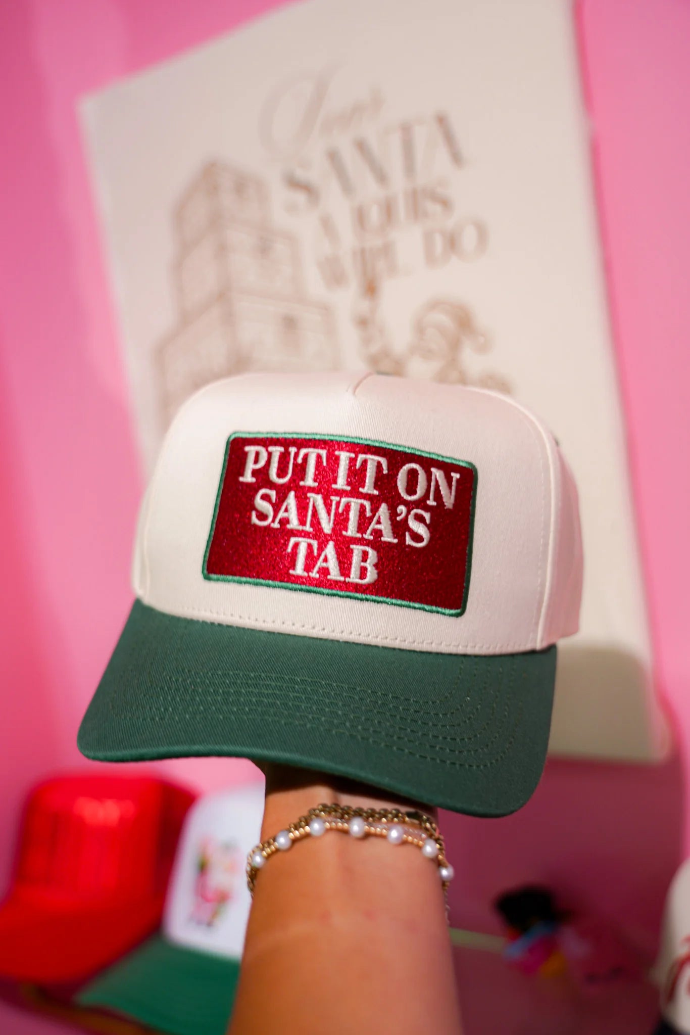 Put it on Santa’s Tab Hat