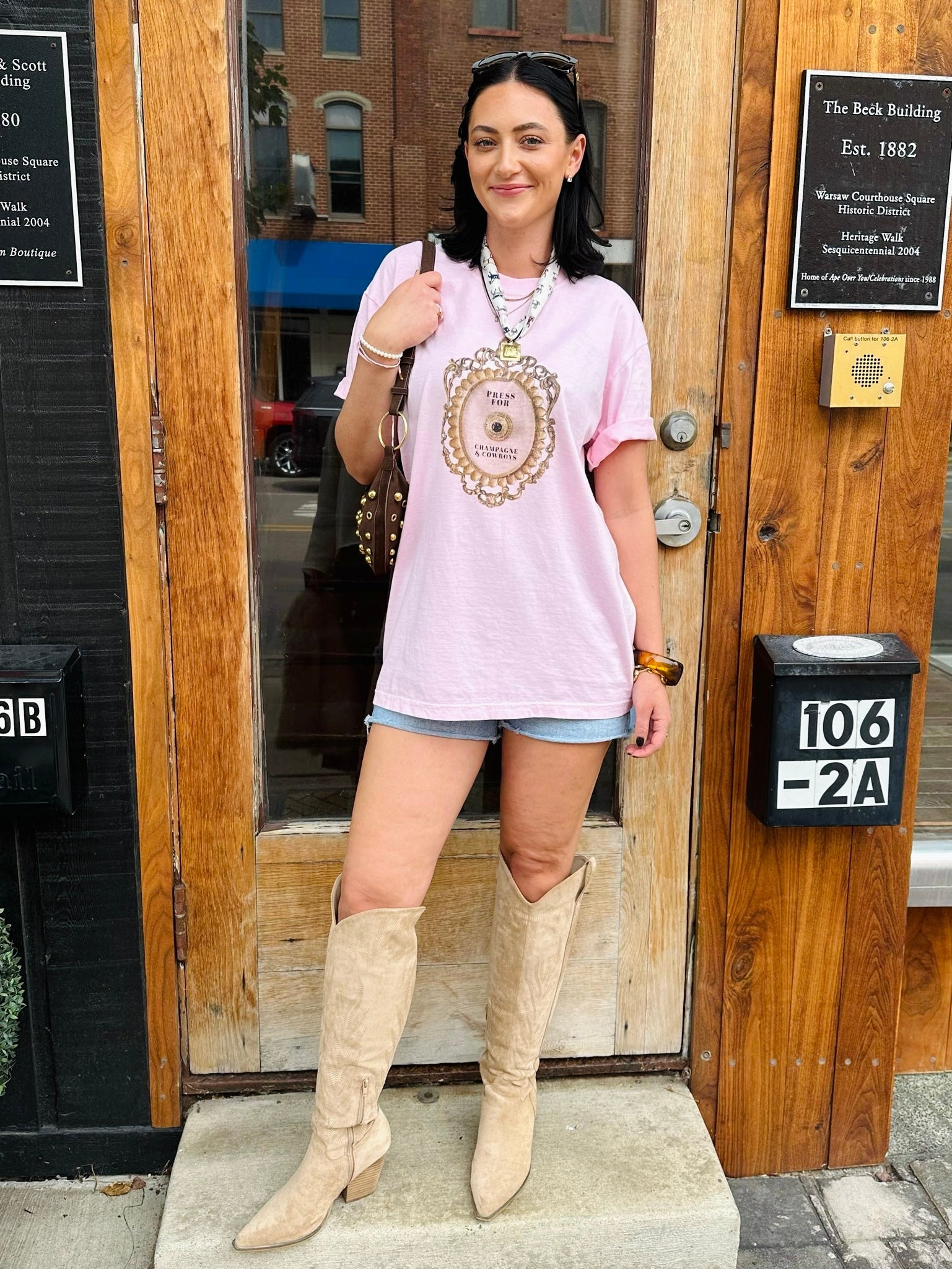 Press for Champagne Tee