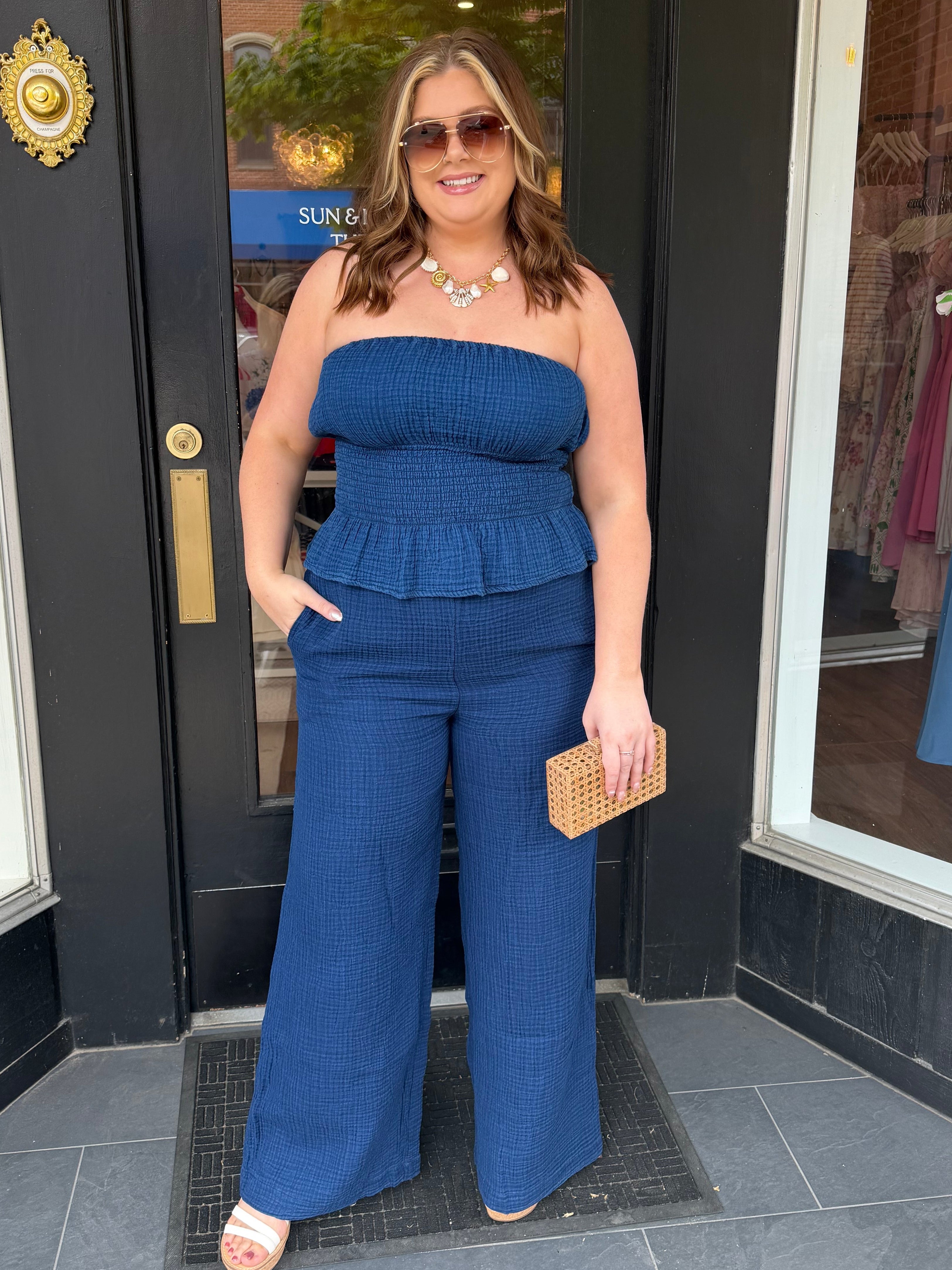 Harbor Strapless Top