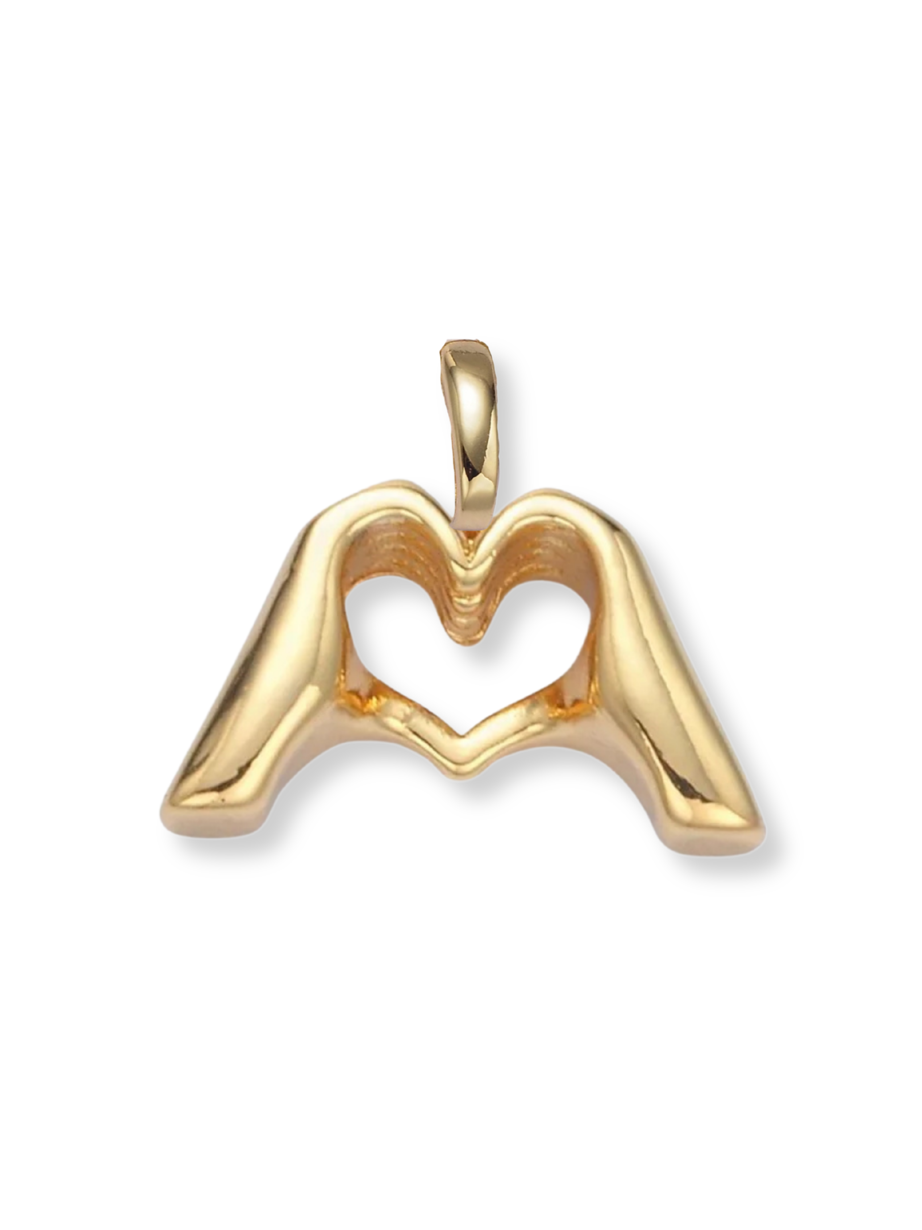 Heart Hands Clip Charm: One Size
