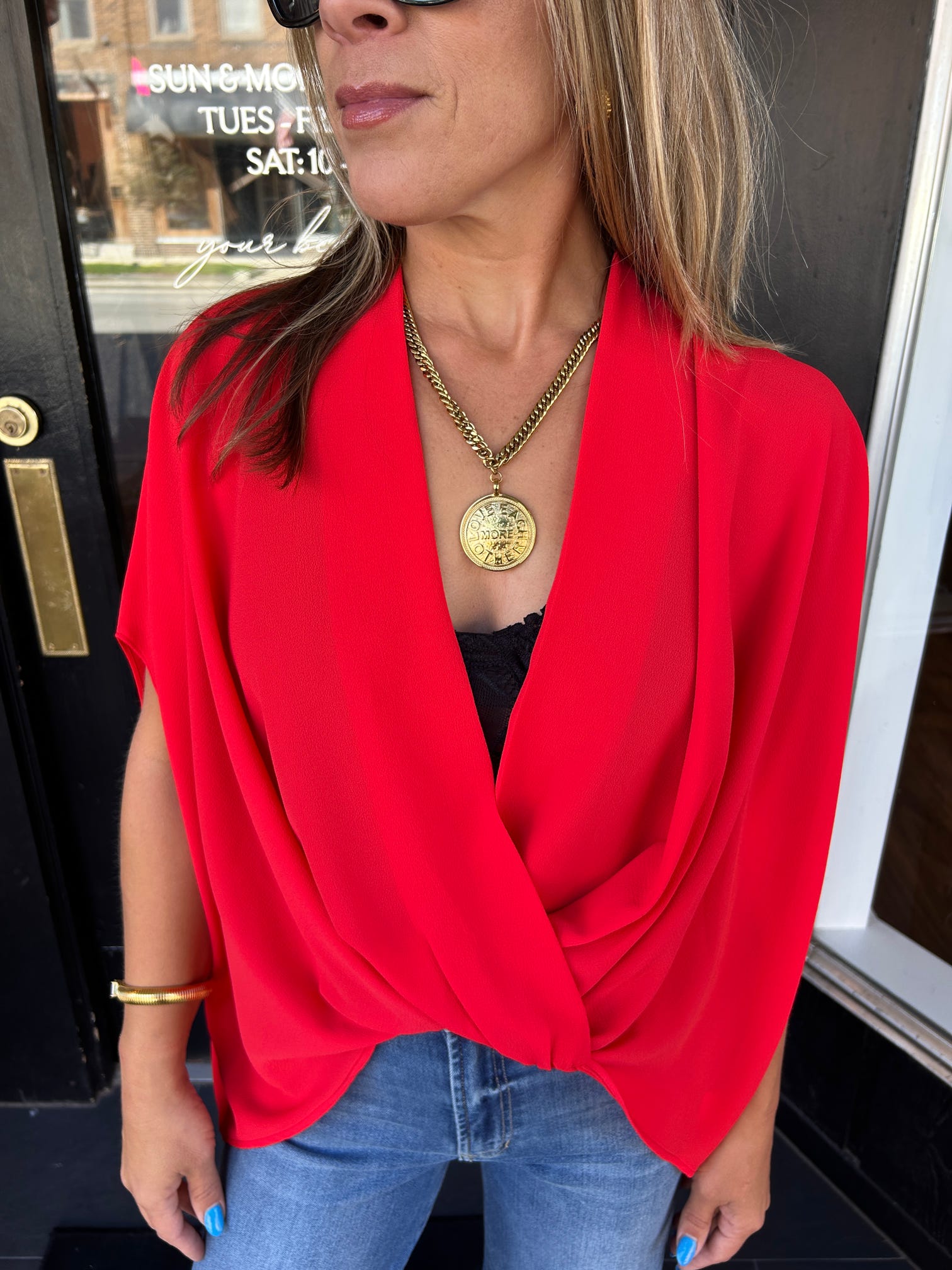 The Scarlett Draped Top