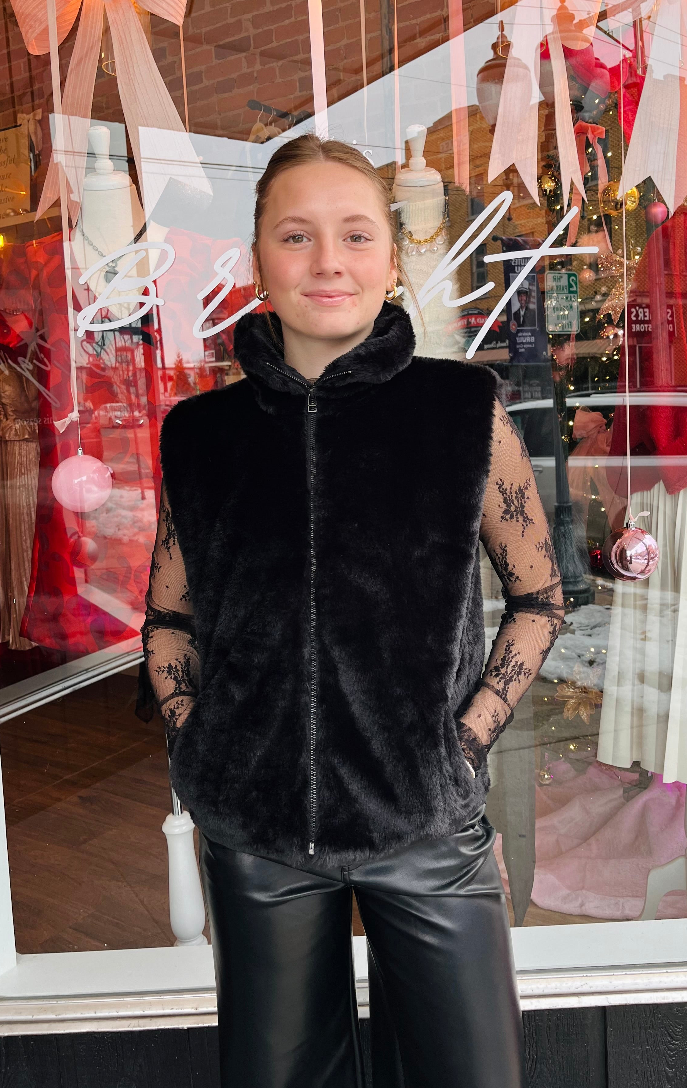 Bianca Faux Fur Vest