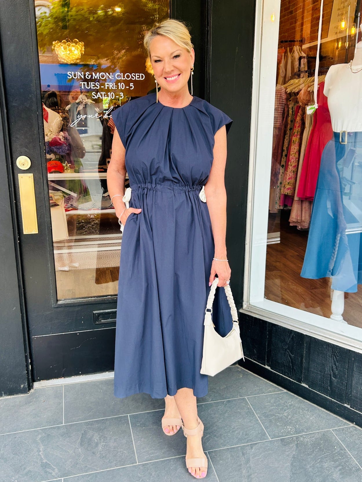 Nais Gathered Dress