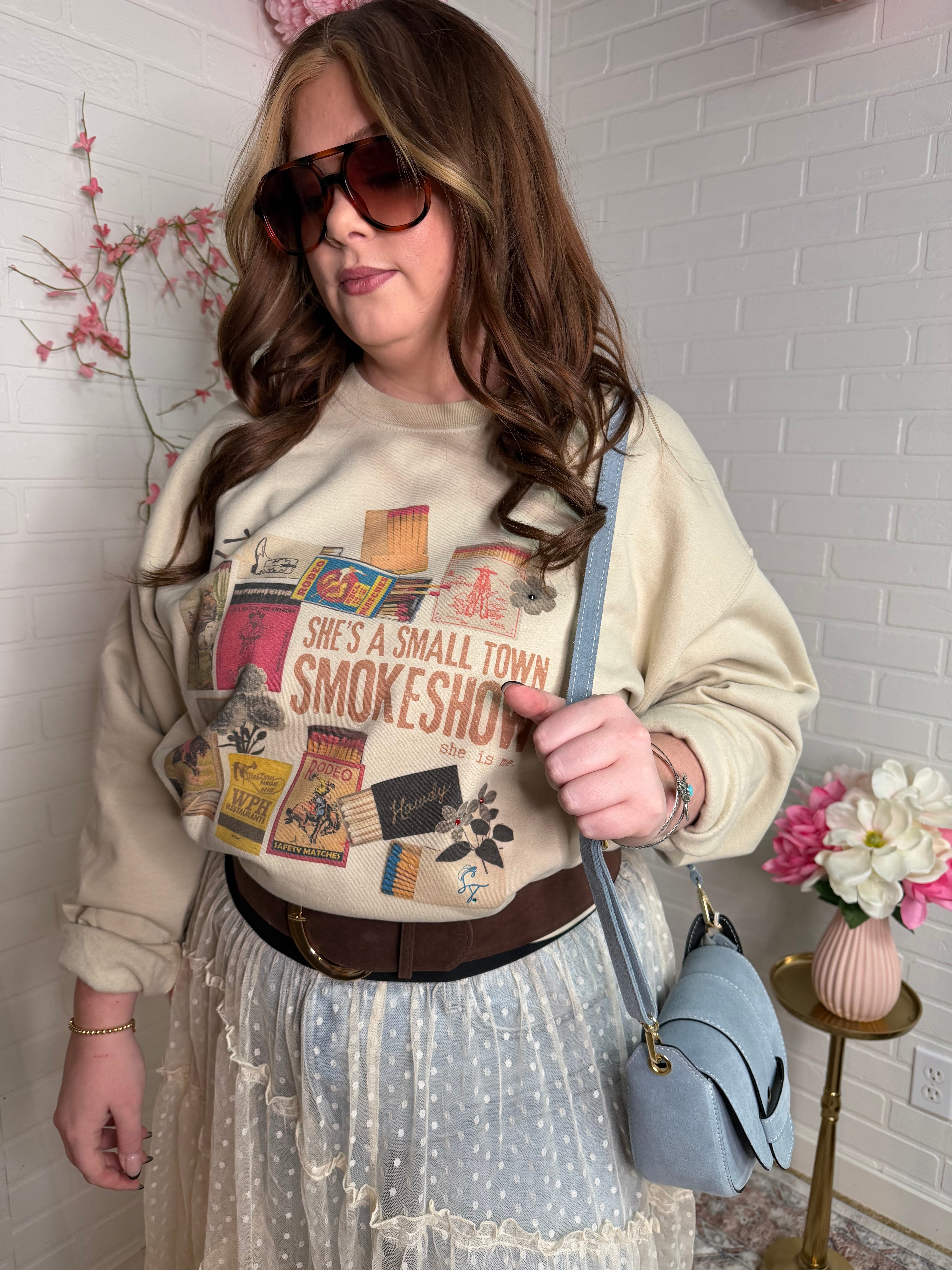 Small Town Smoke Show Sweatshirt