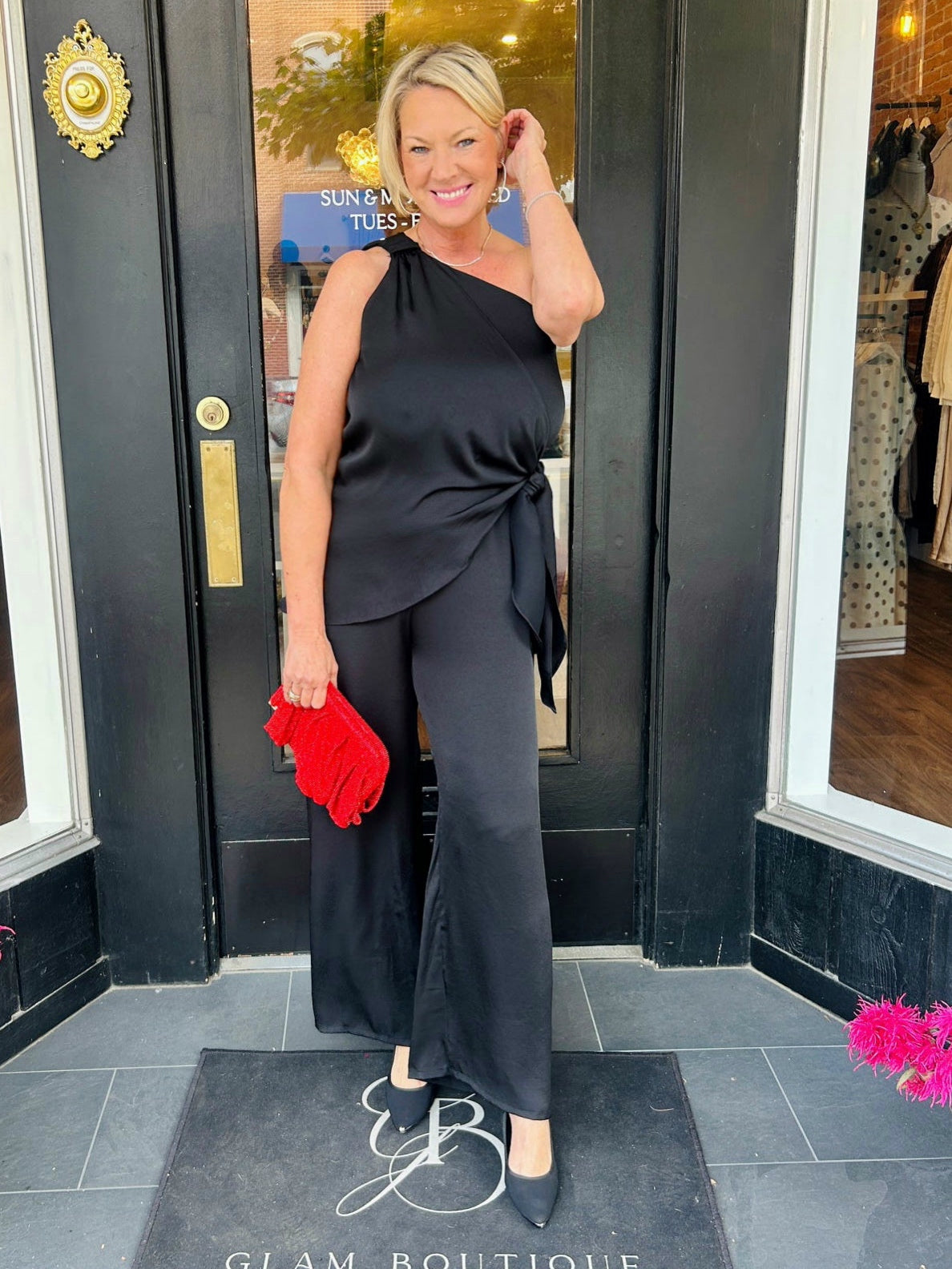 The Sloane One-Shoulder Jumpsuit