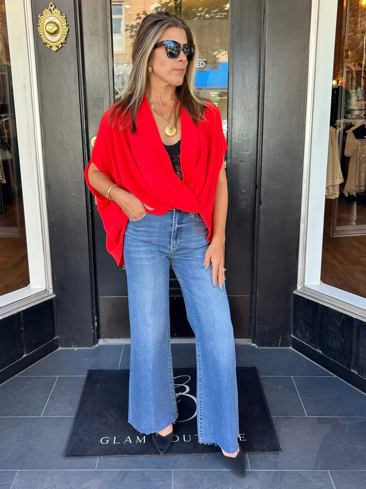 The Scarlett Draped Top