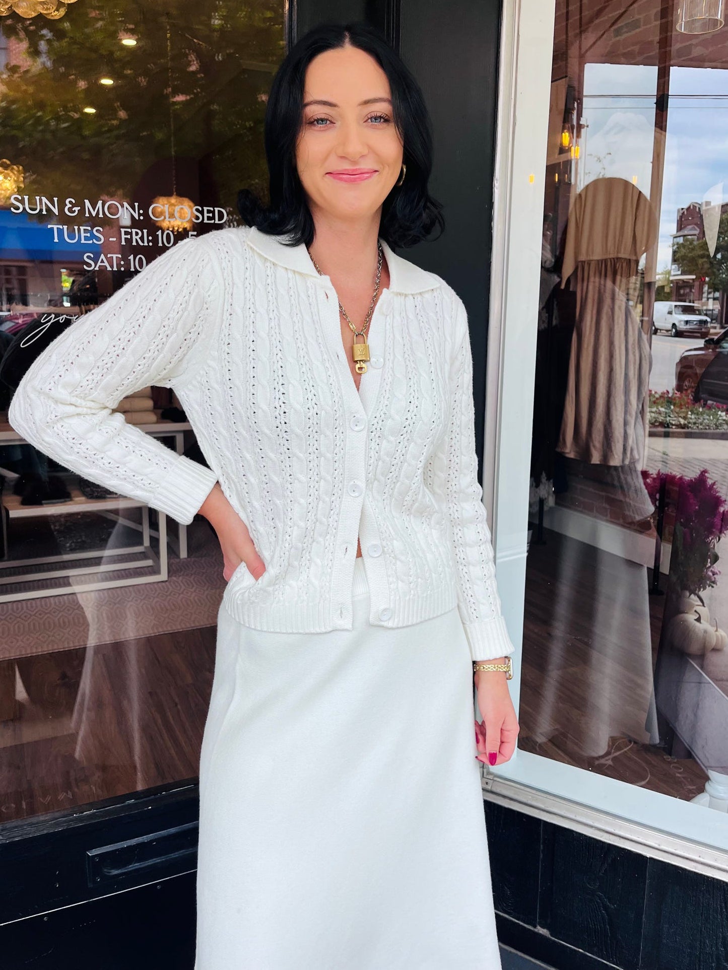 Olive Cardigan