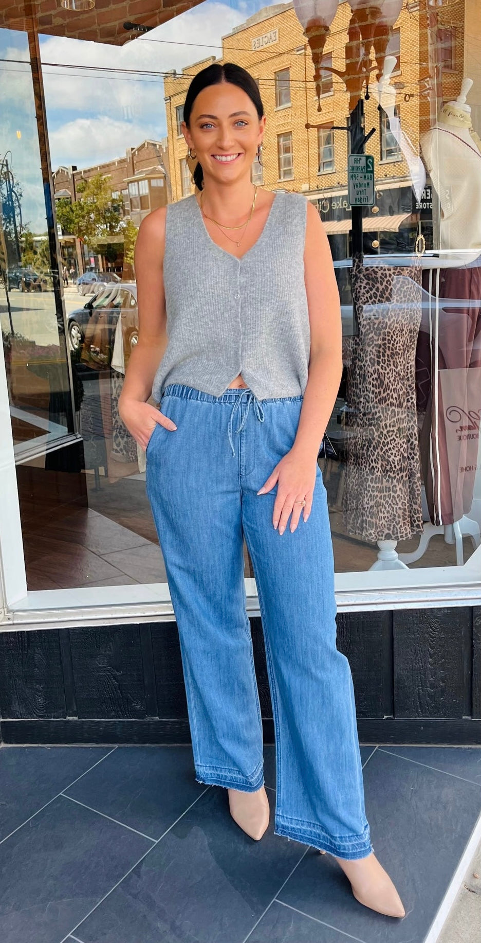 Sadie Denim Pants