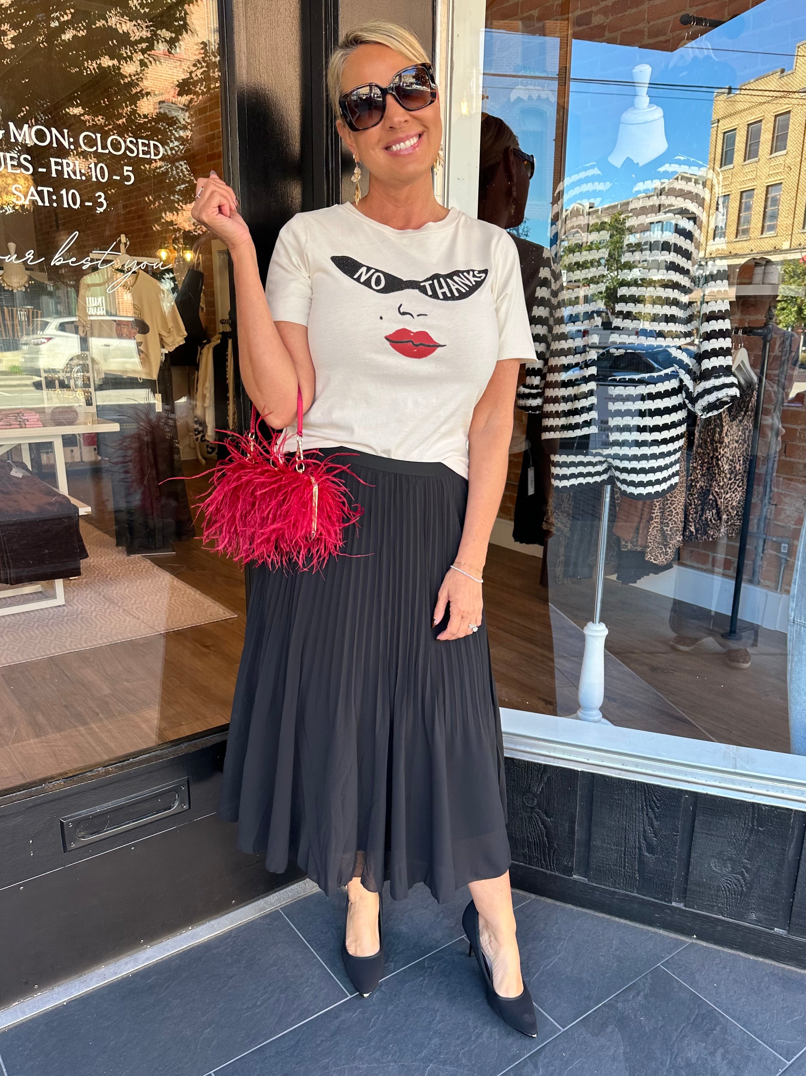 Charlotte Pleated Skirt