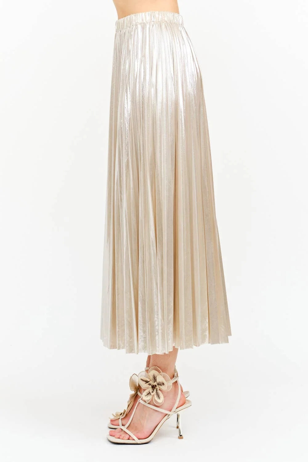 Alessandra Champagne Skirt