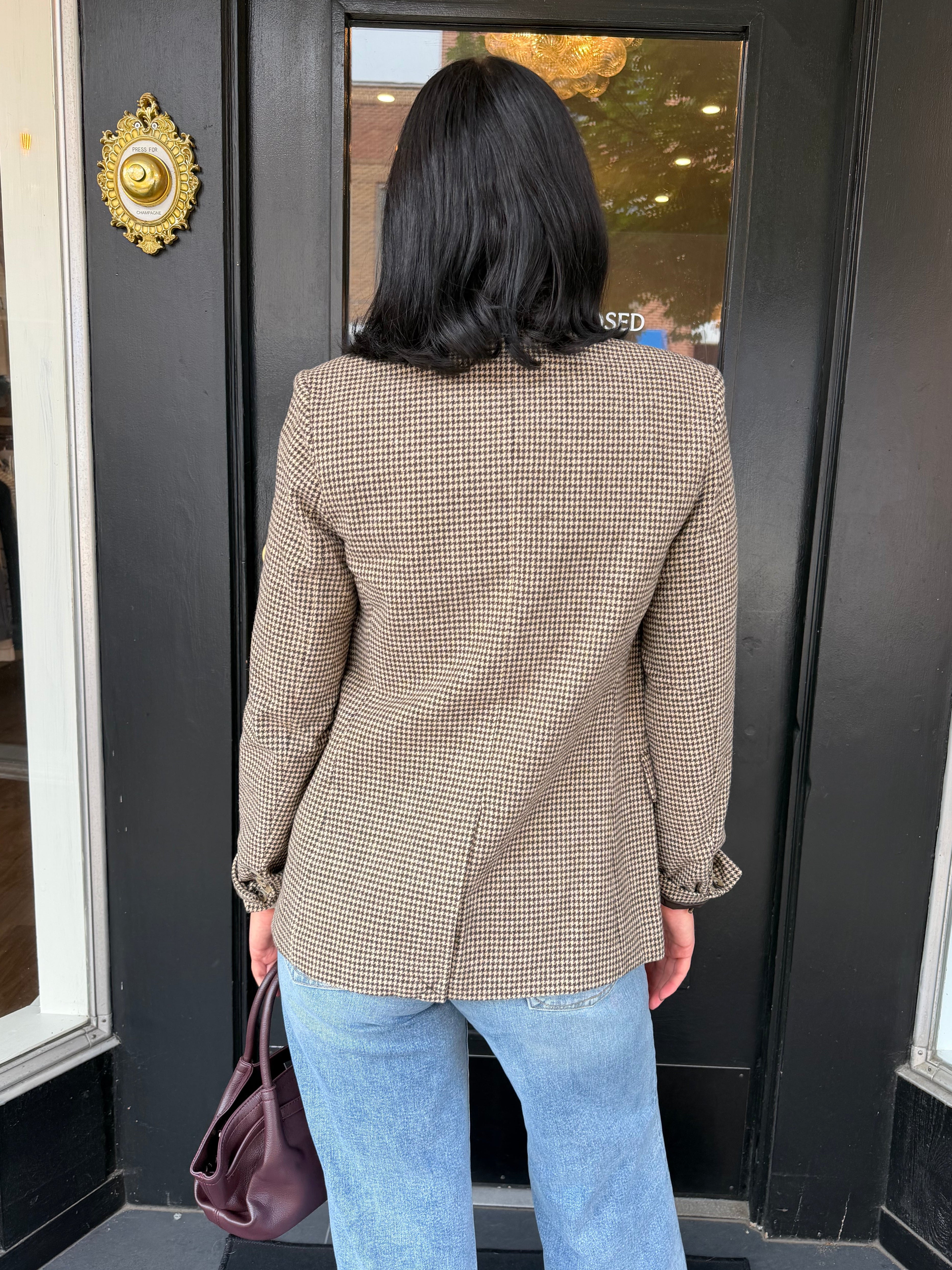 Evan Check Blazer