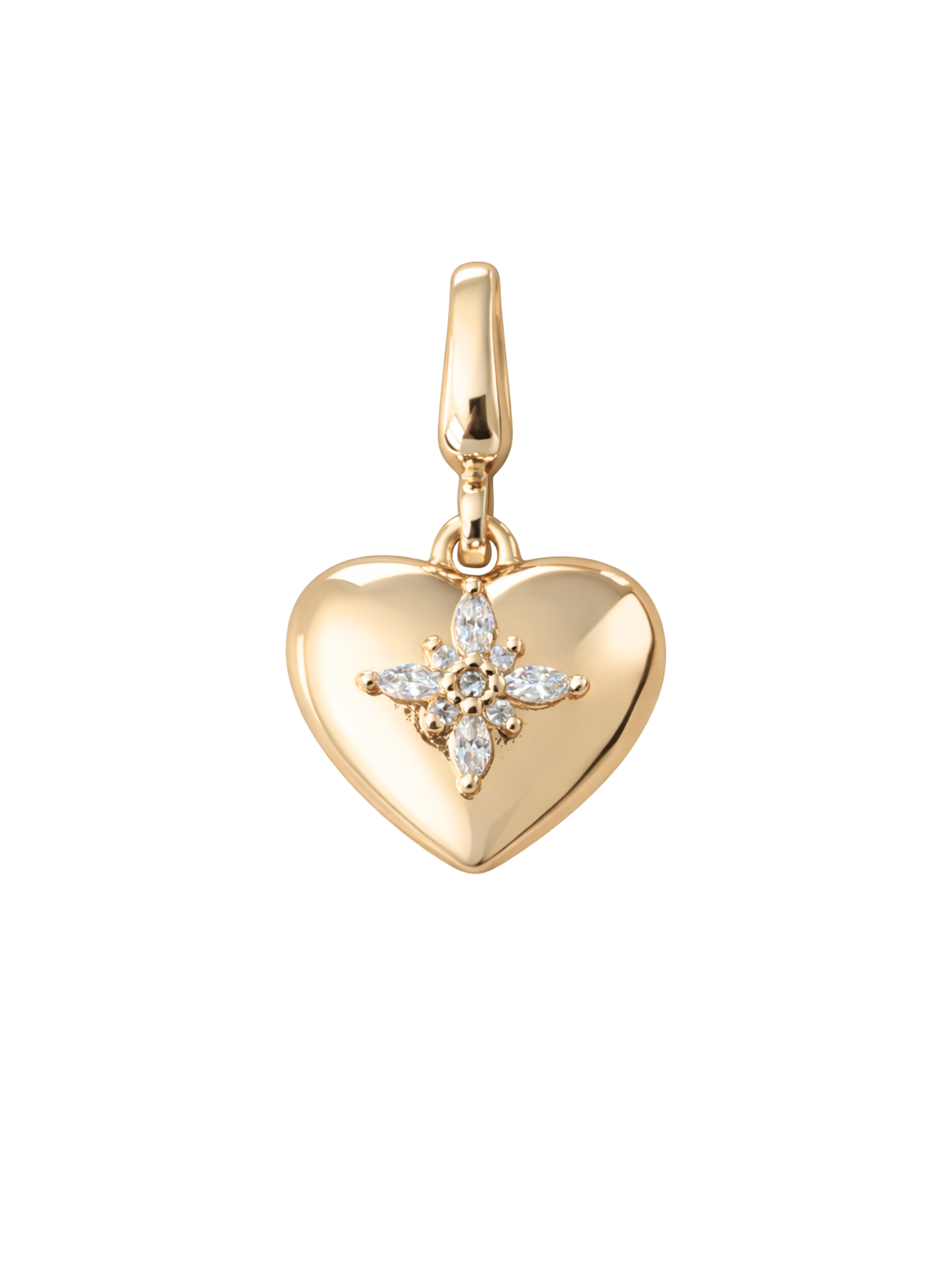 KEEPSAKE HEART CLIP CHARM: One Size