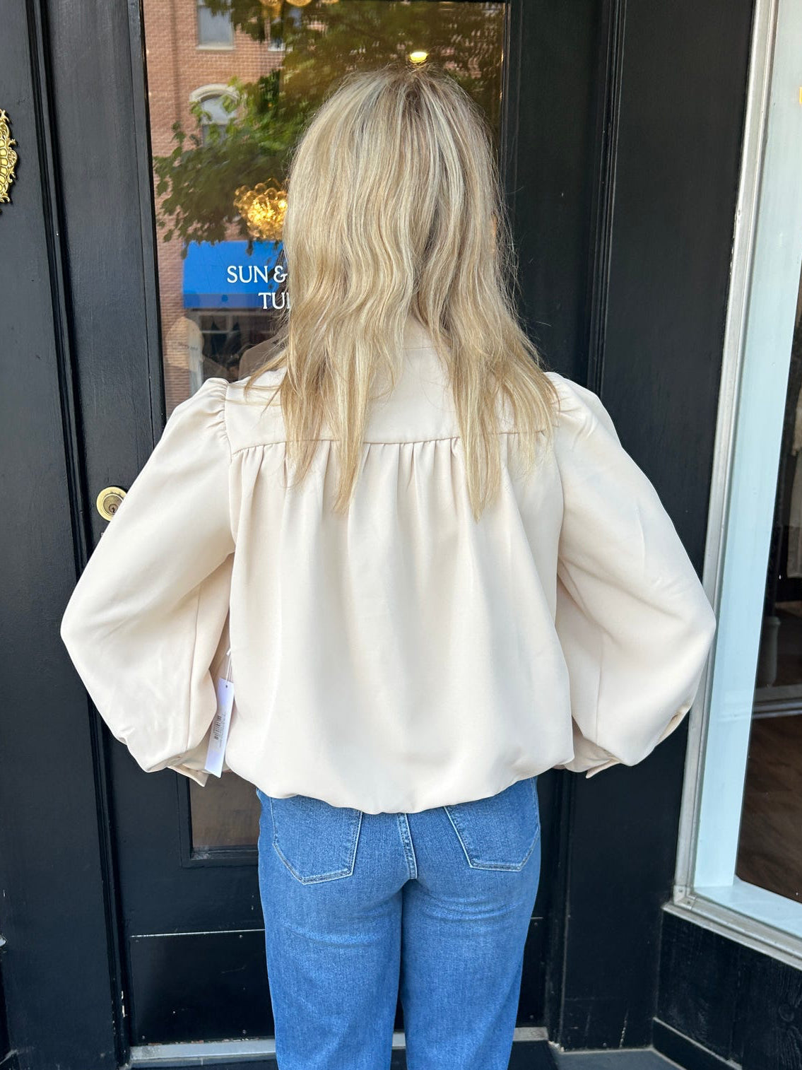 Claude Bubble Hem Jacket