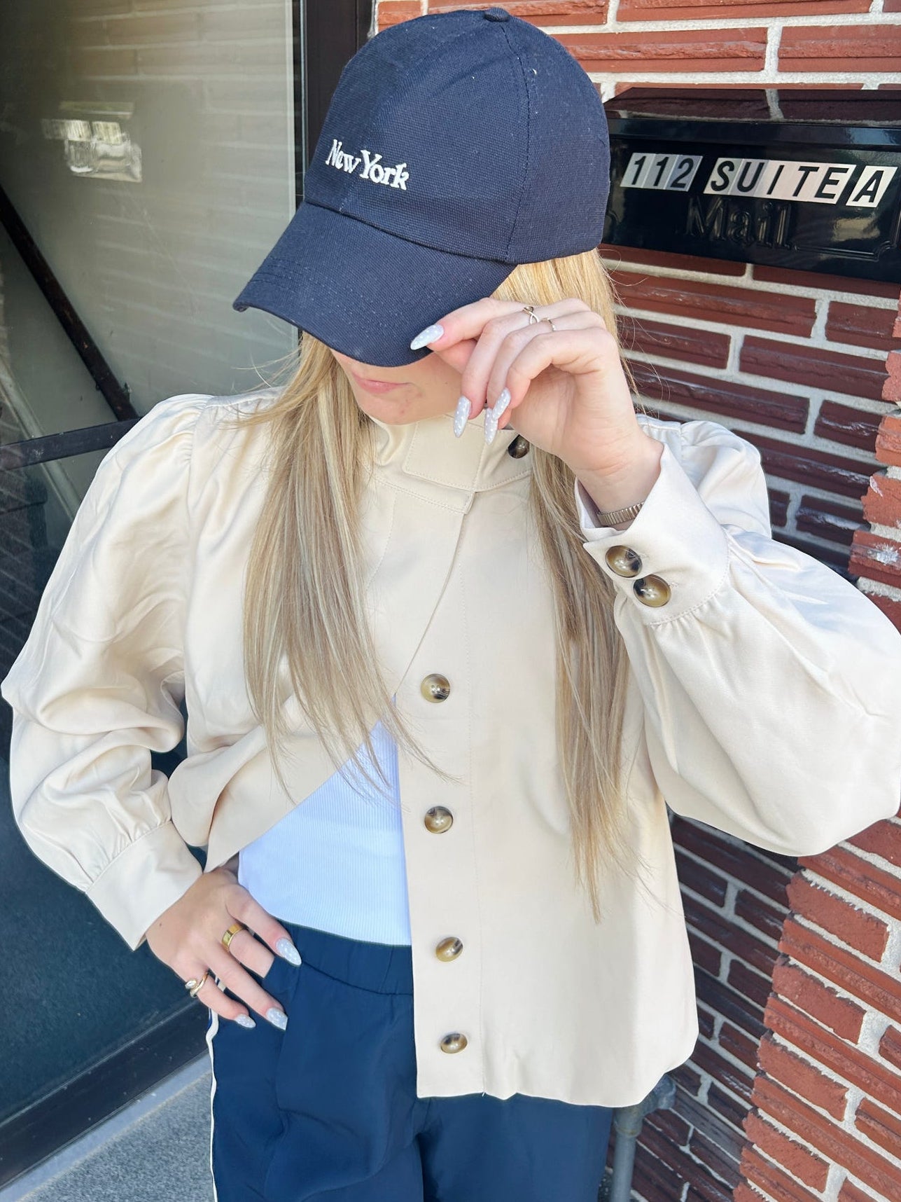 Claude Bubble Hem Jacket