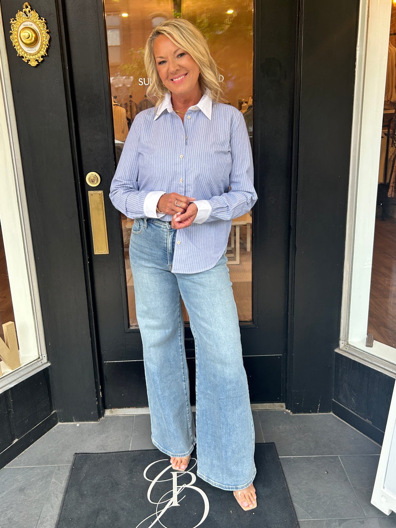 Good Waist Palazzo Jean
