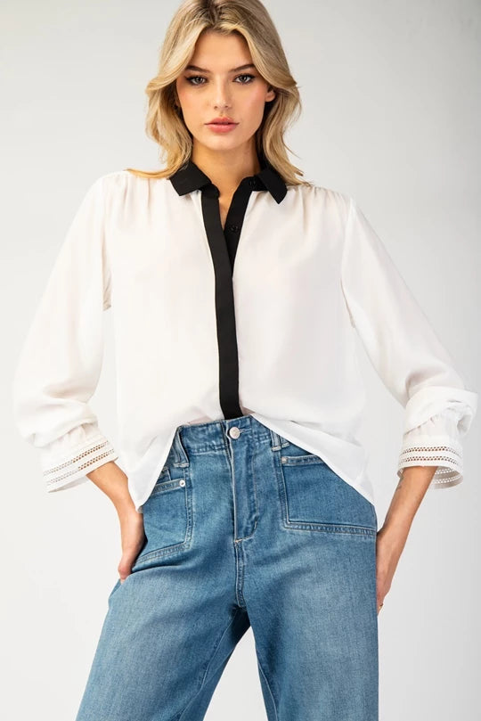 Marie Button-Down
