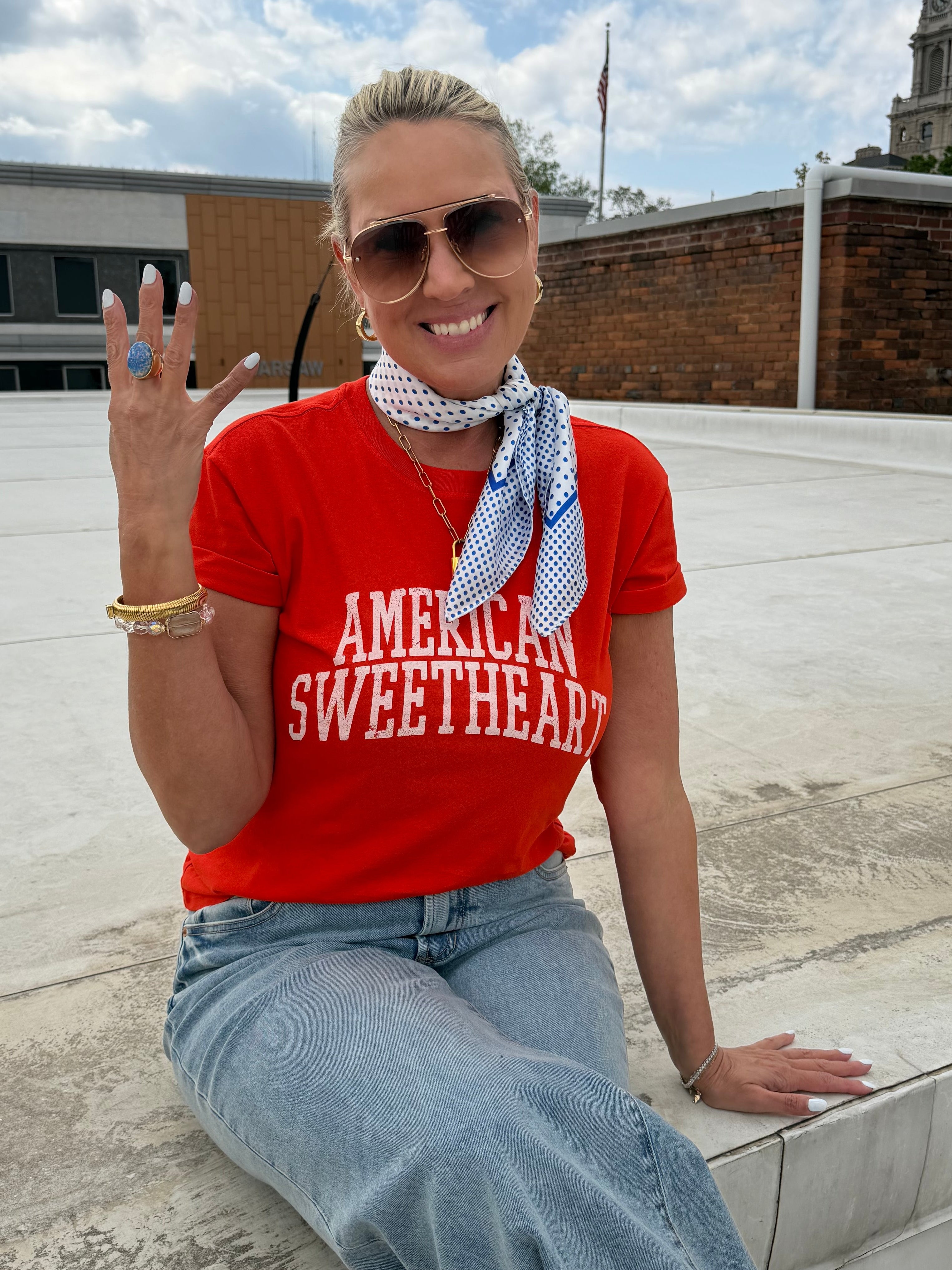American Sweetheart Boyfriend Tee