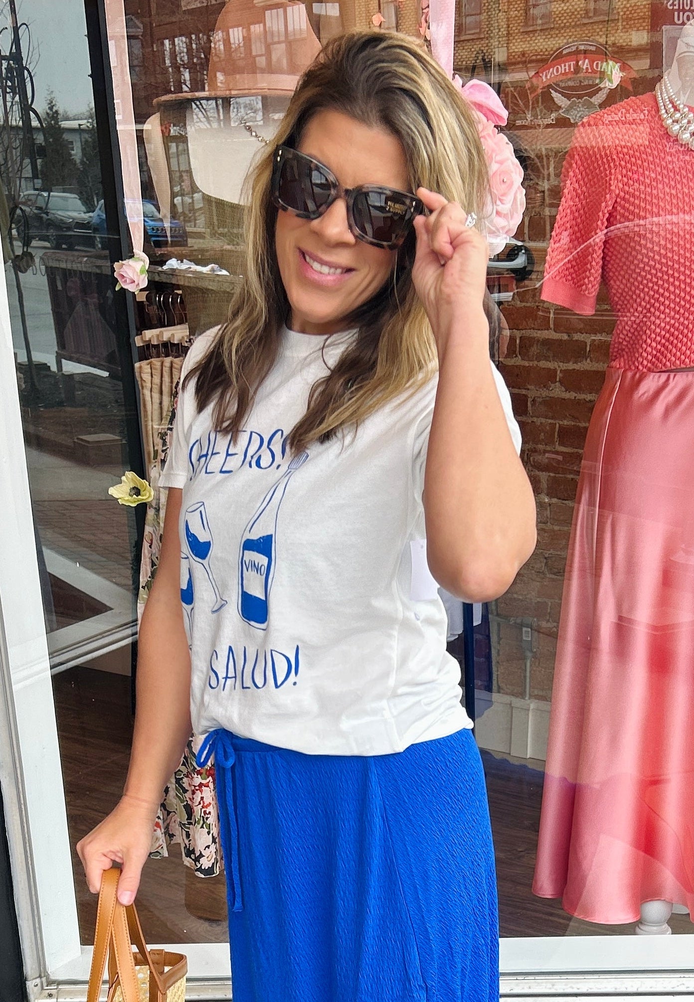 Salud Boyfriend Tee Sea Salt