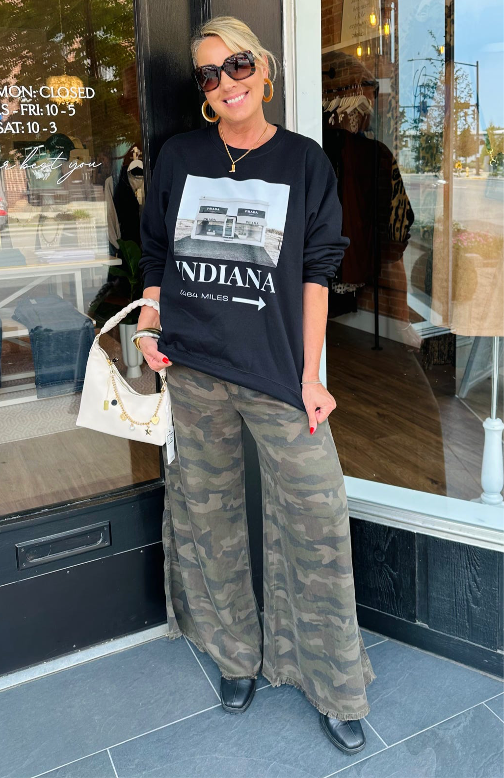 Miles to Marfa Prada Sweatshirt