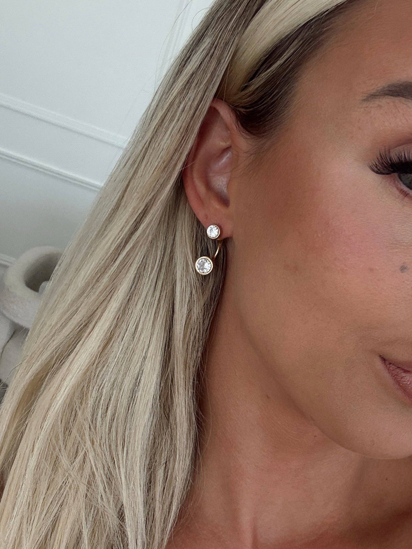 Sage Earrings: Gold