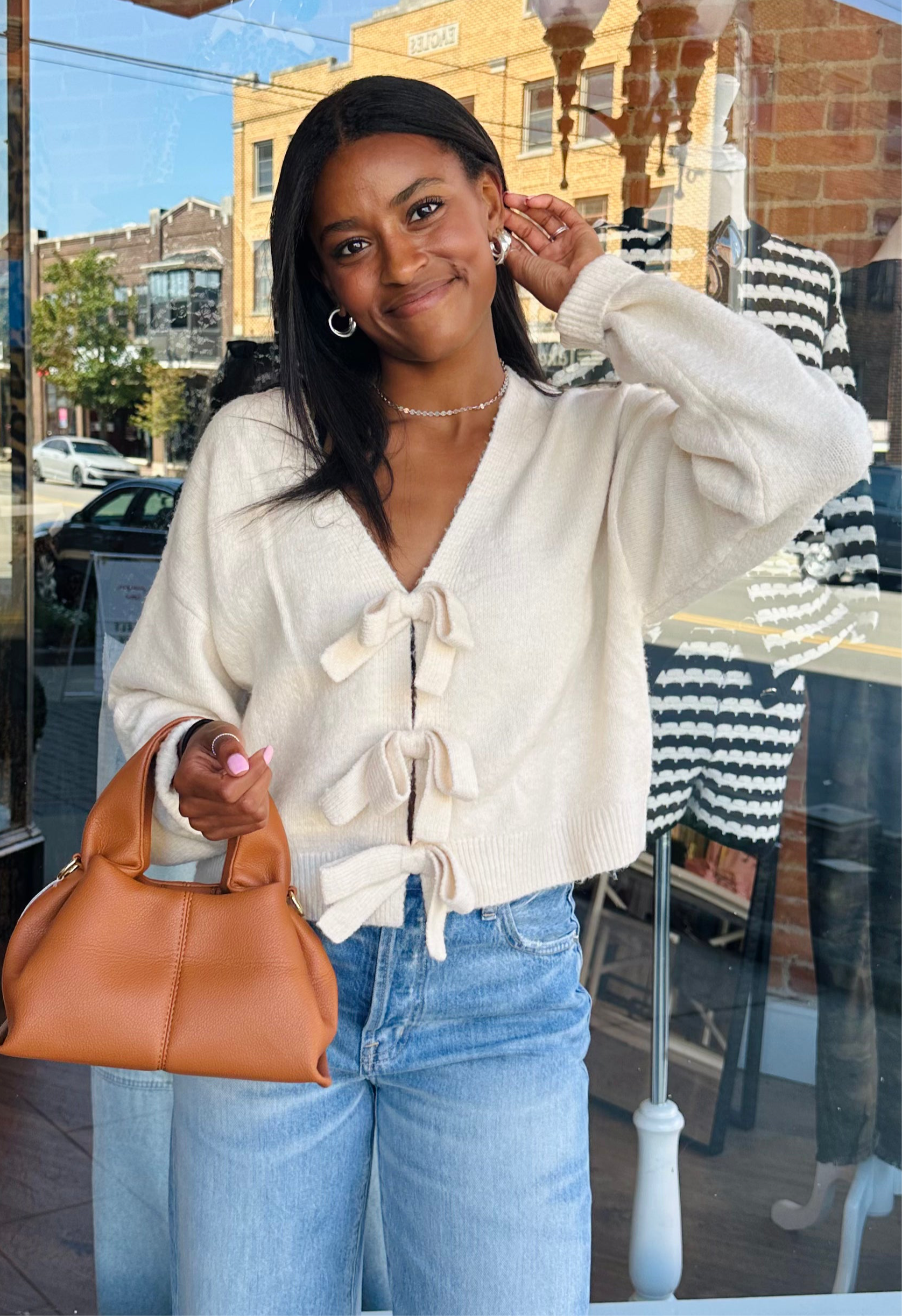 Charlotte Bow Sweater