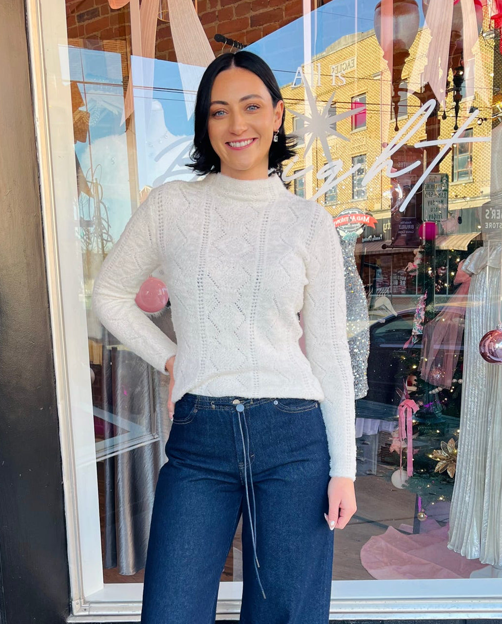 Molly Sweater Warm White