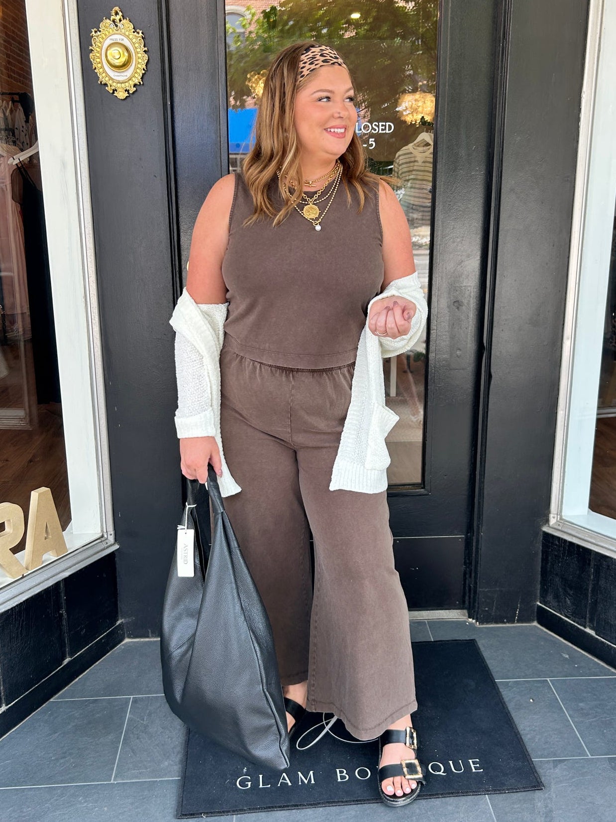 Scout Jersey Crop Flare Pant
