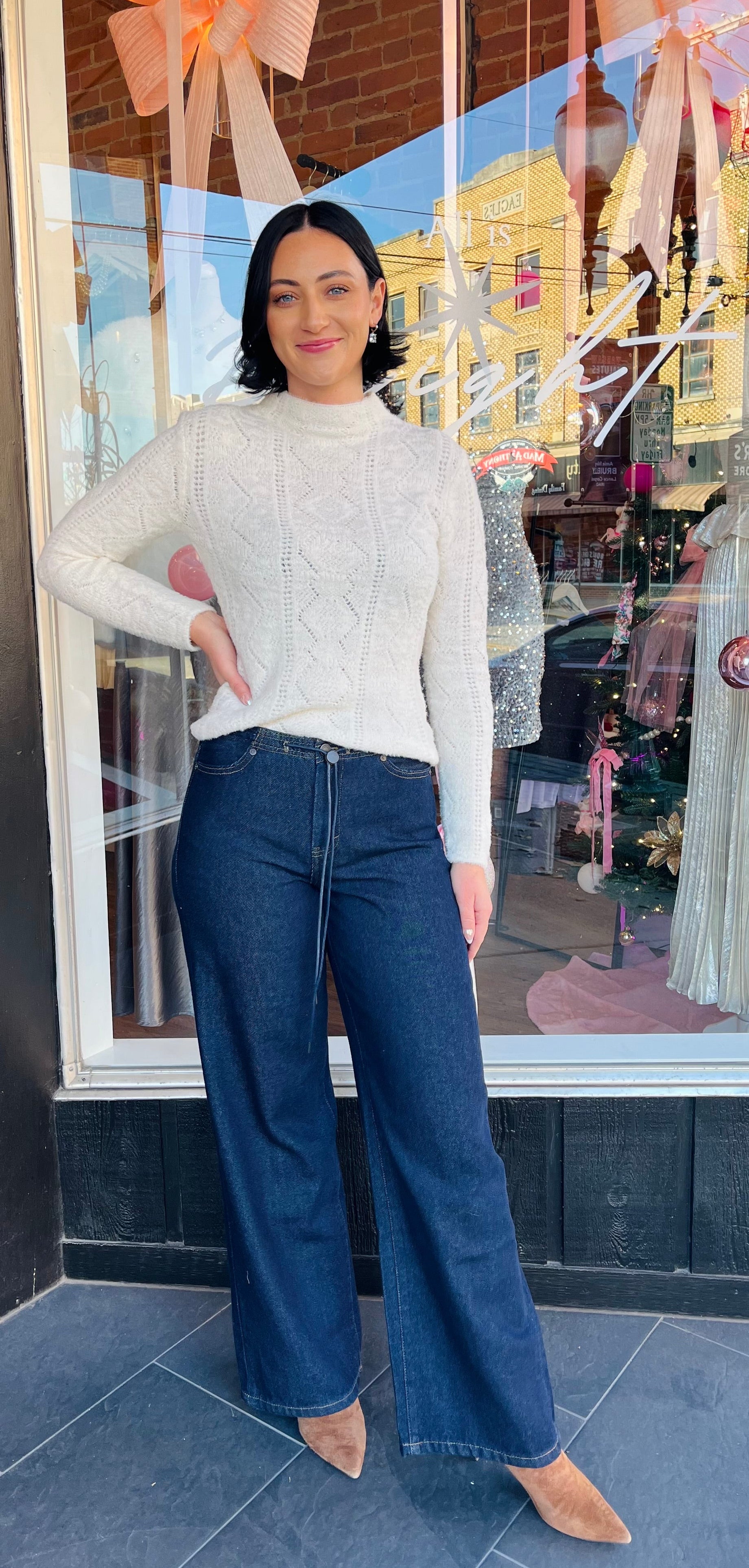 Molly Sweater Warm White