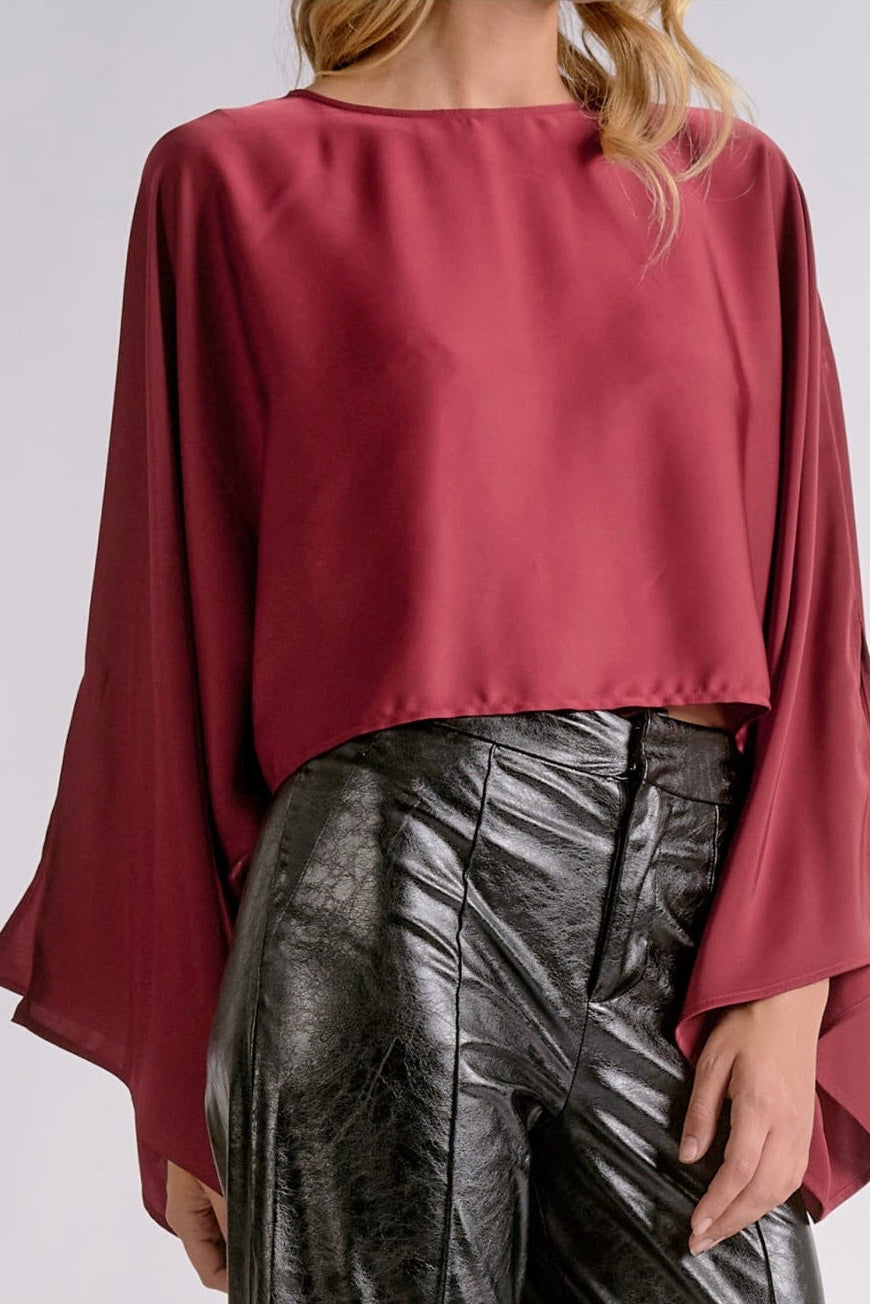 The Effortless Elegance Satin Blouse