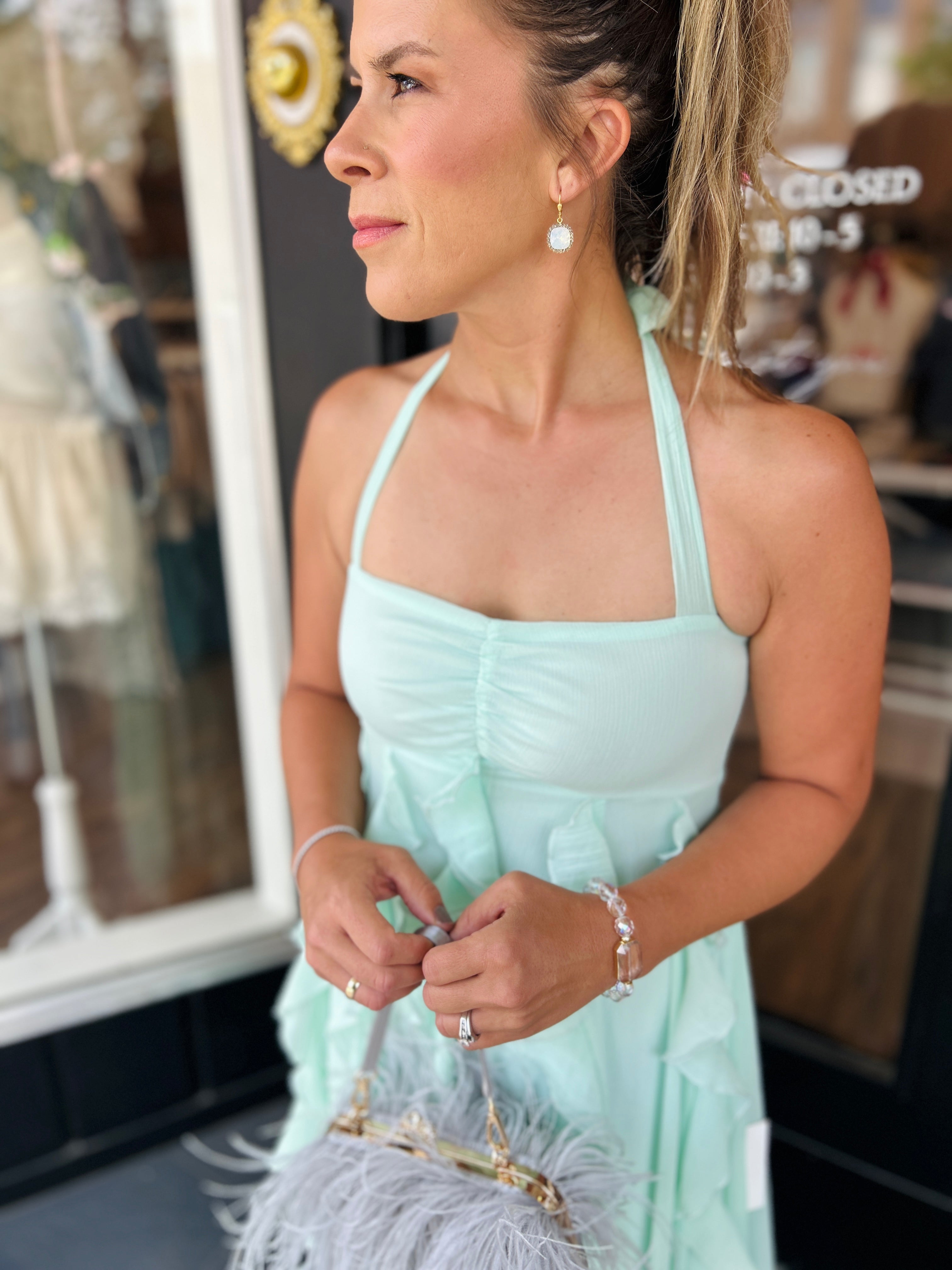 Gemma Ruffle Dress