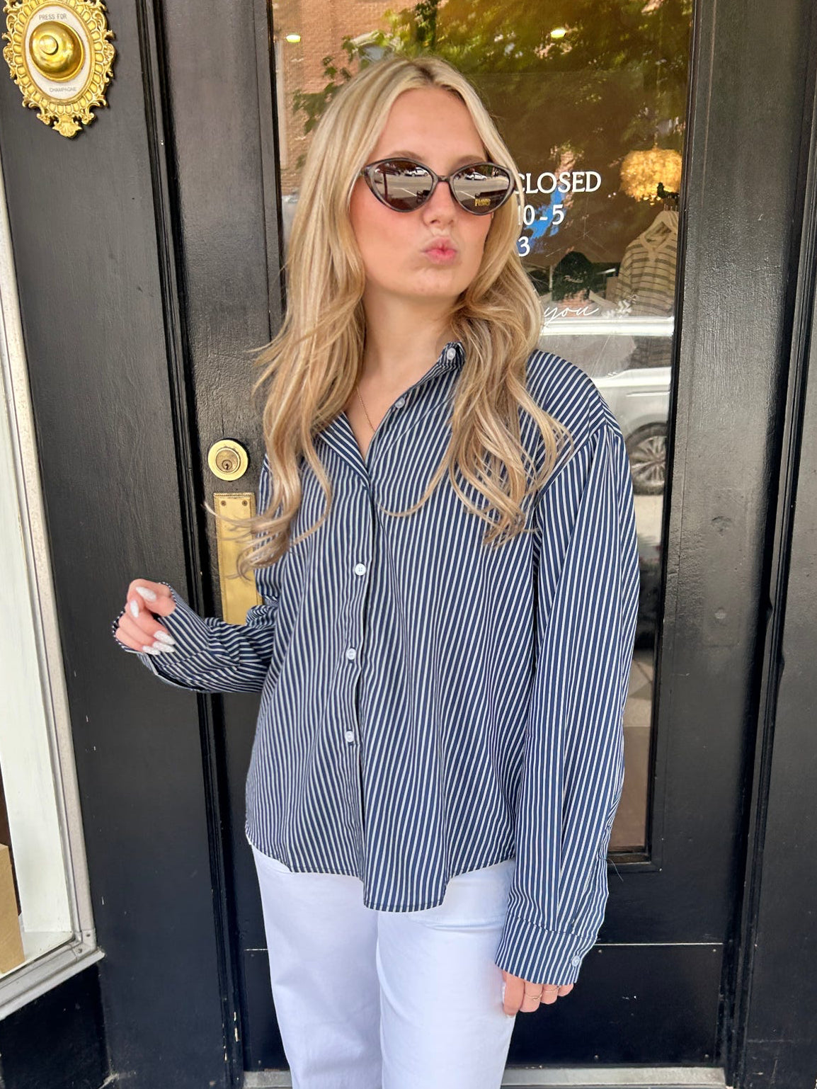 Lexi Stripe Top