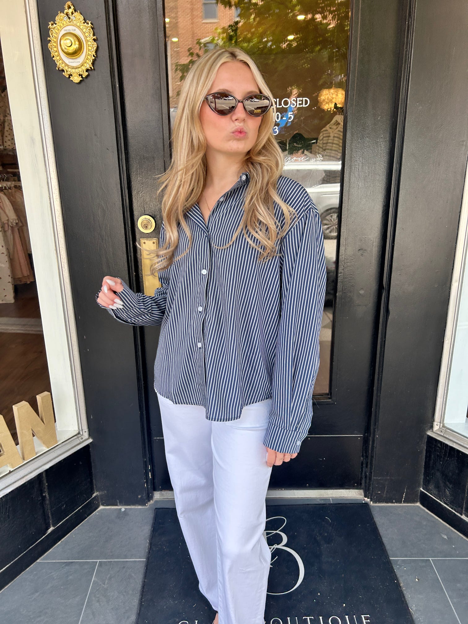 Lexi Stripe Top