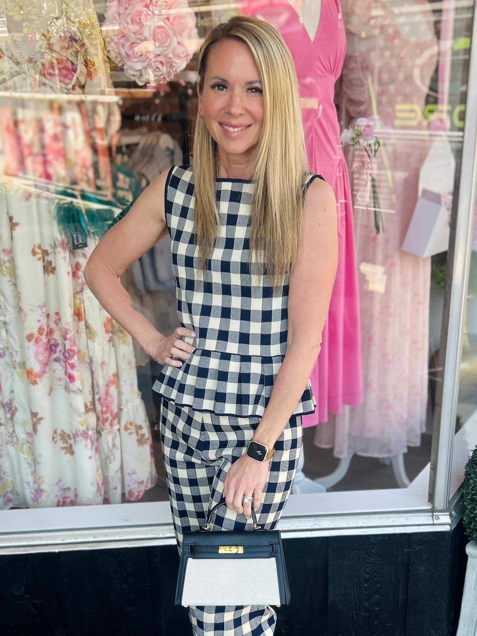 Clara Peplum Top