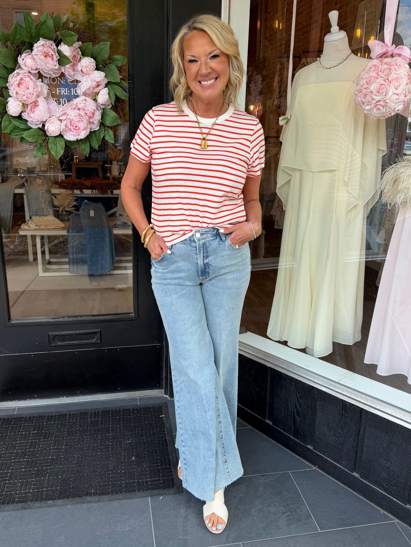 Junie Striped Tee