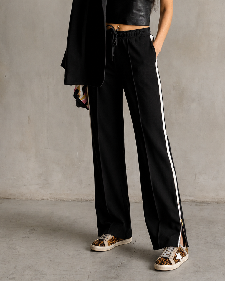 Black Jordan Interlock Pants