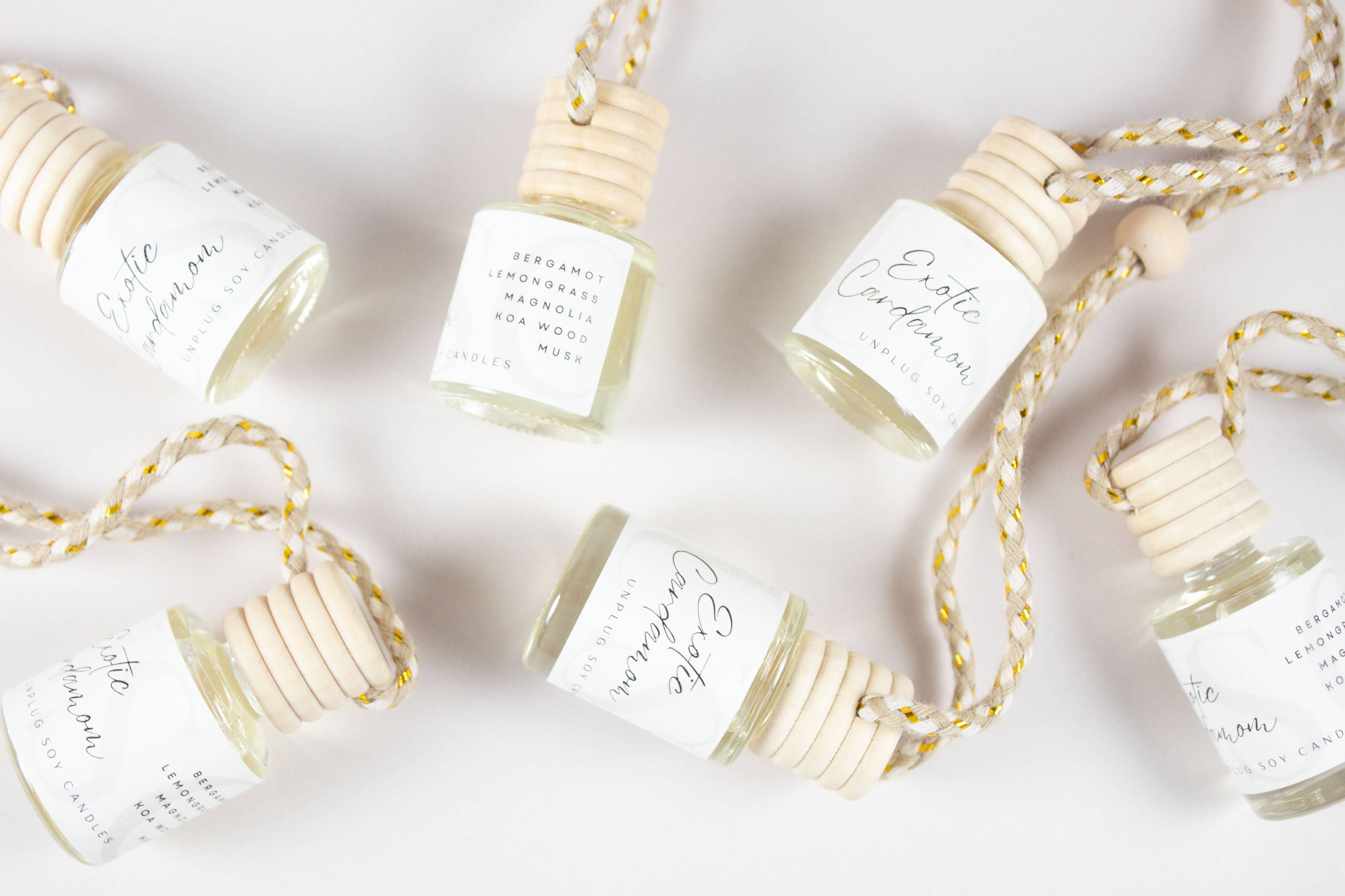 Car Diffuser: Exotic Cardamom