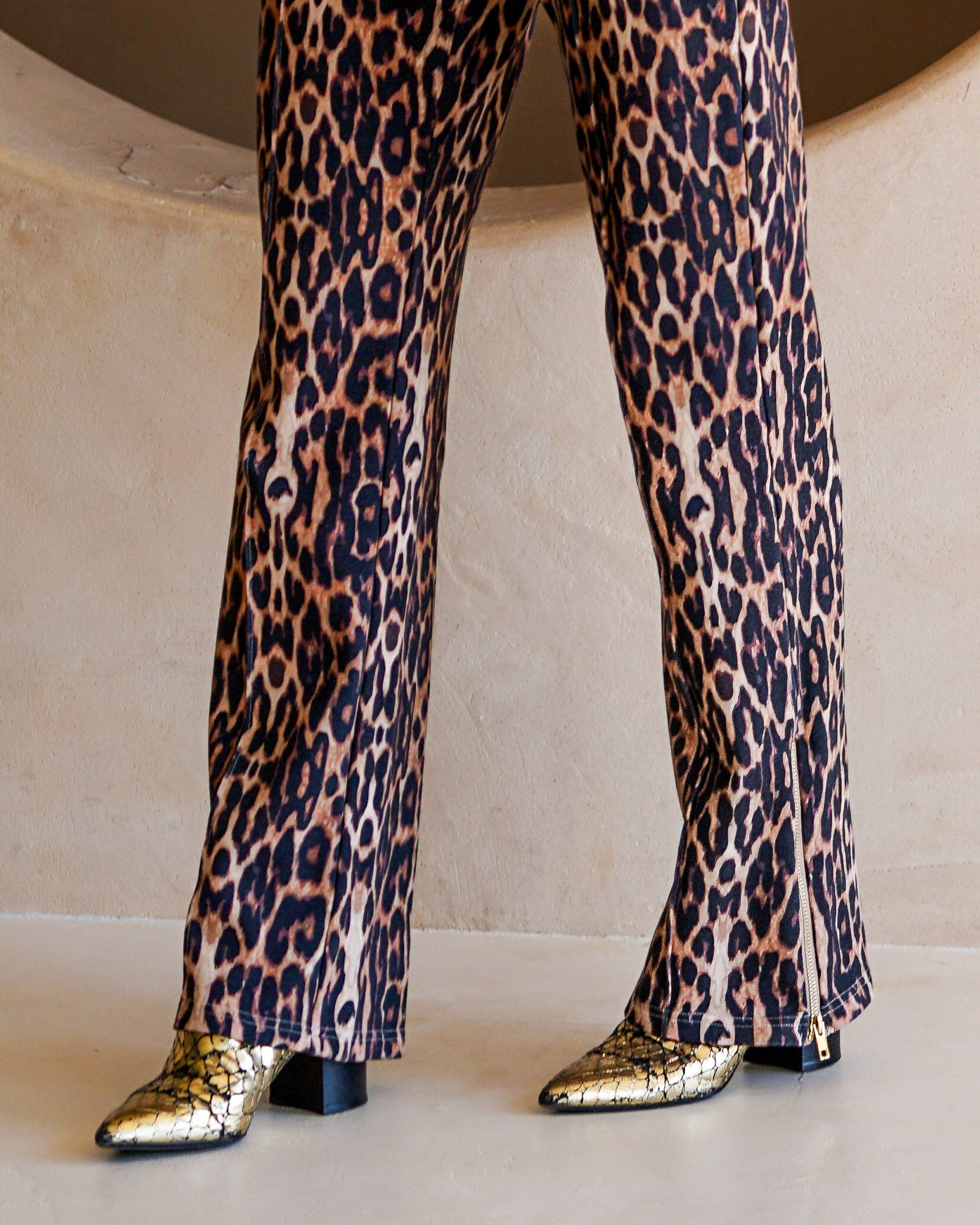 Jordan Interlock Leopard Pants