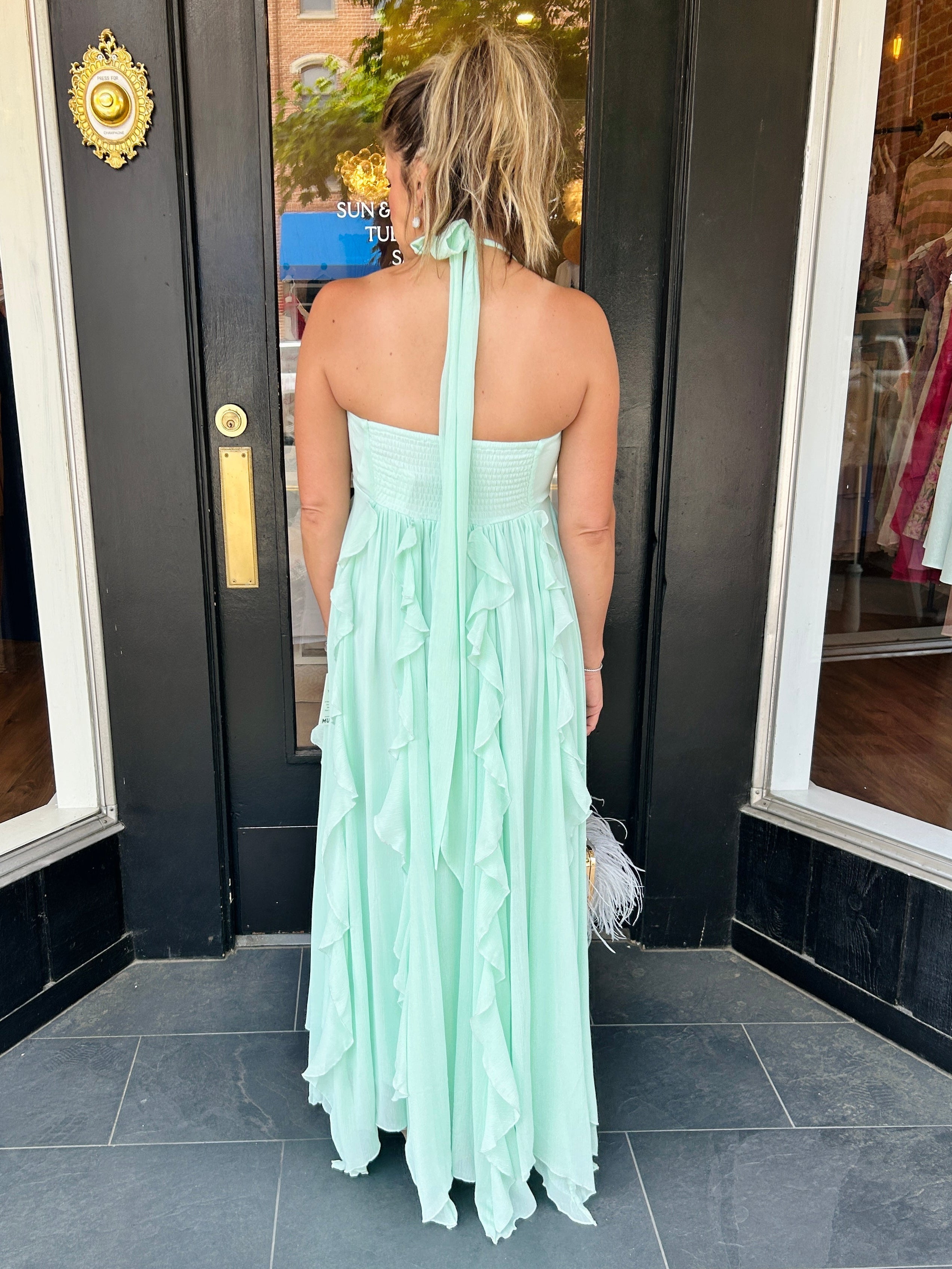Gemma Ruffle Dress