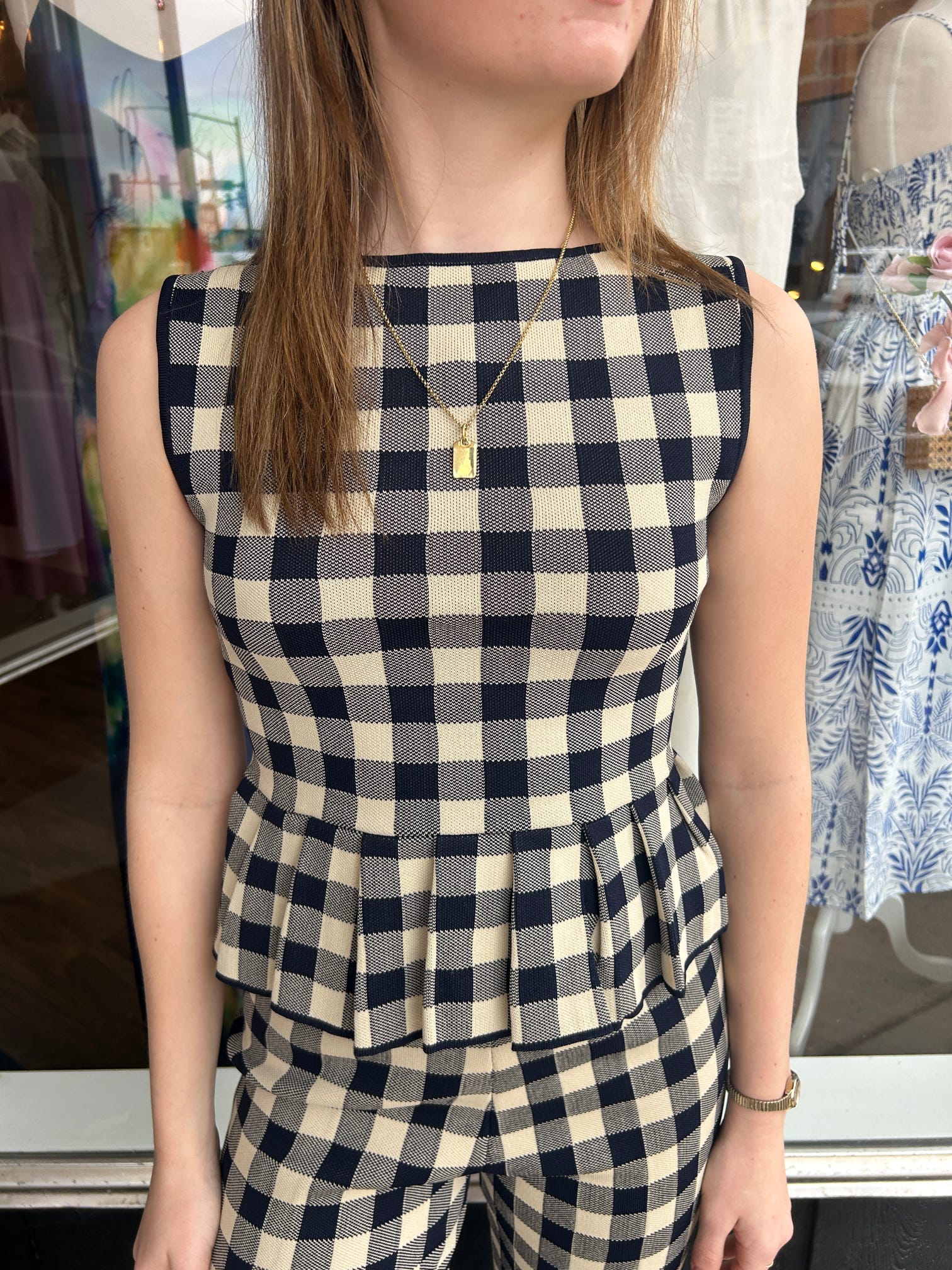 Clara Peplum Top