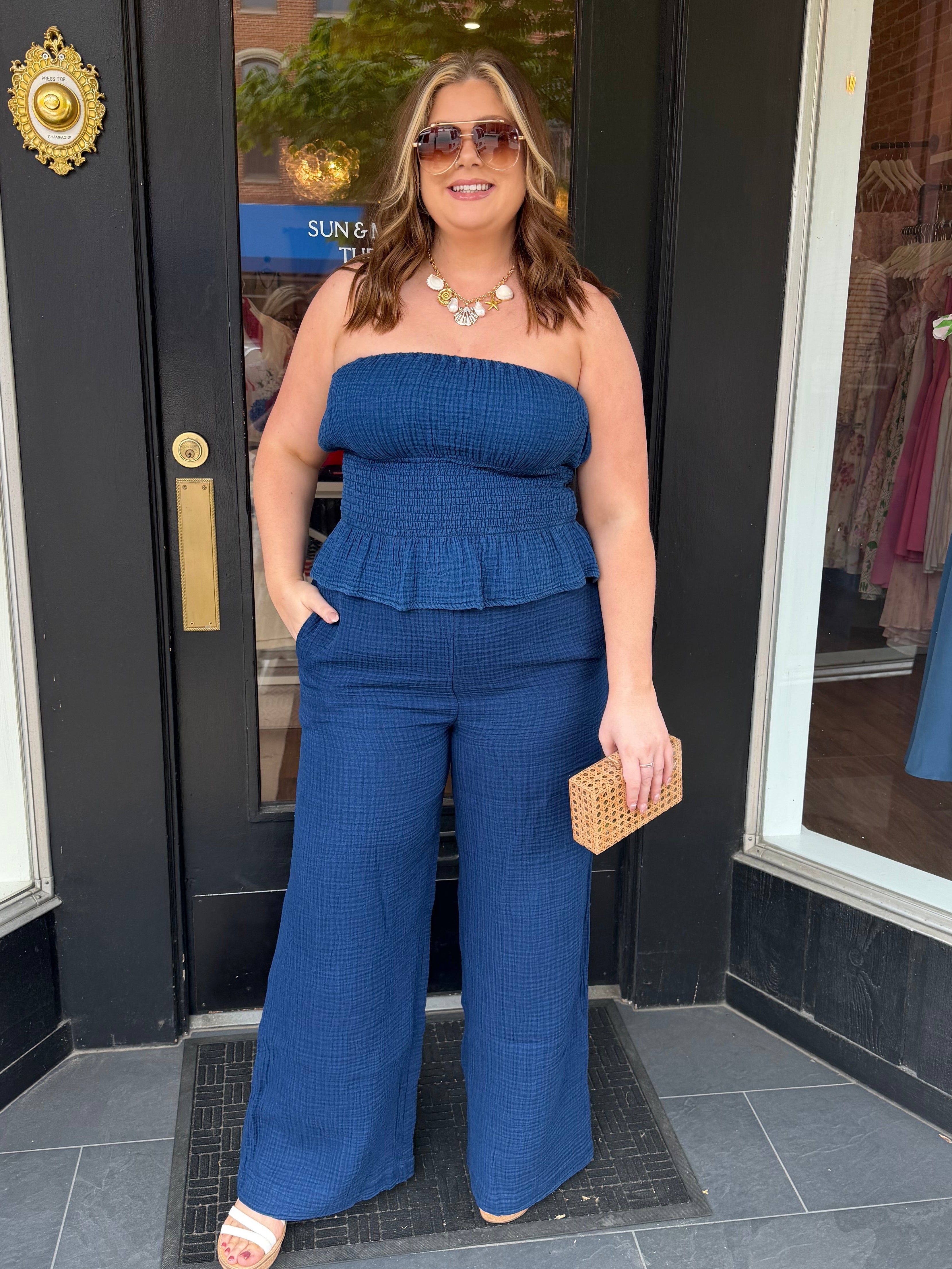 Harbor Strapless Top