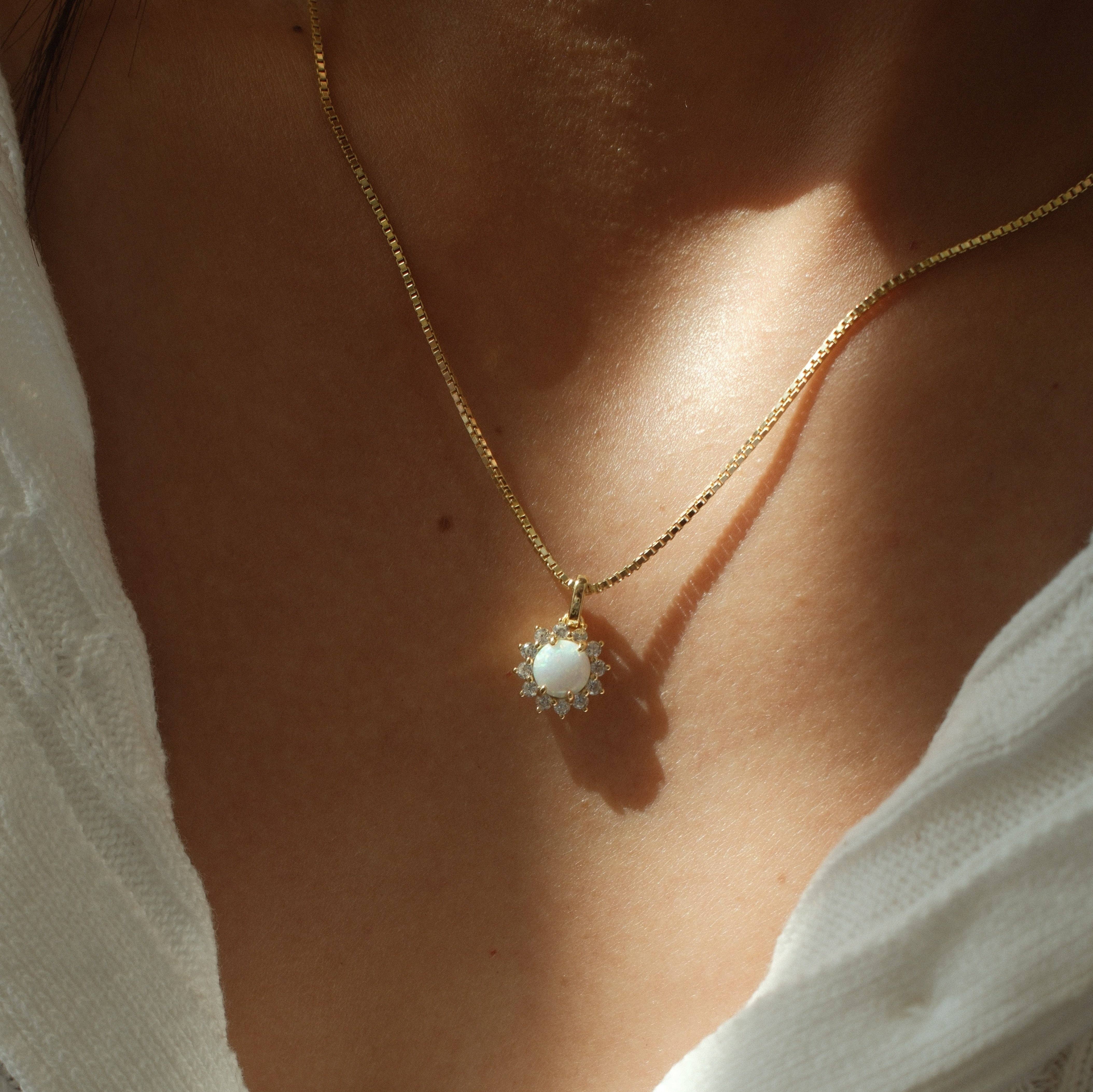 Elara Opal Necklace