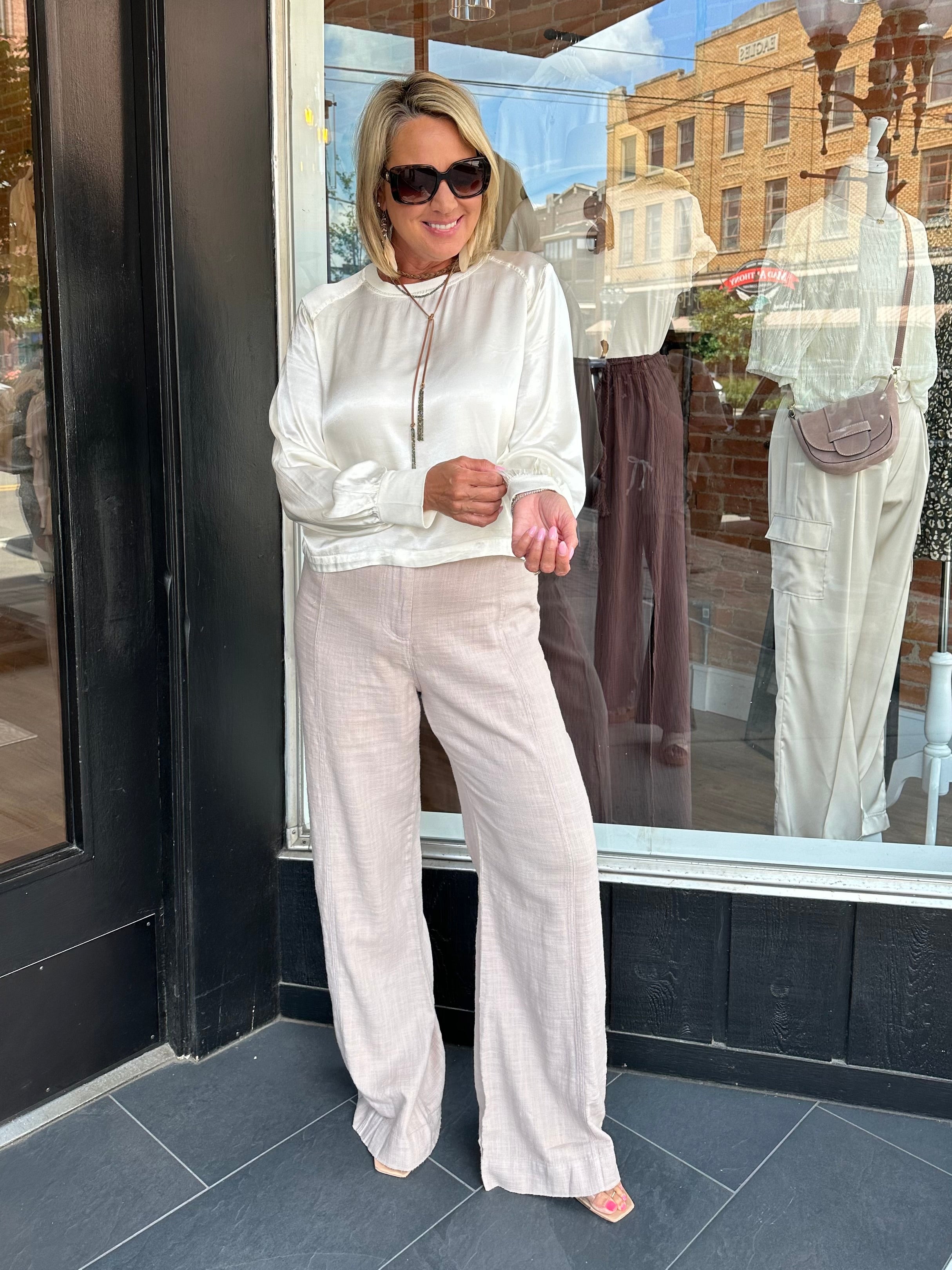 Alessia Linen Pant