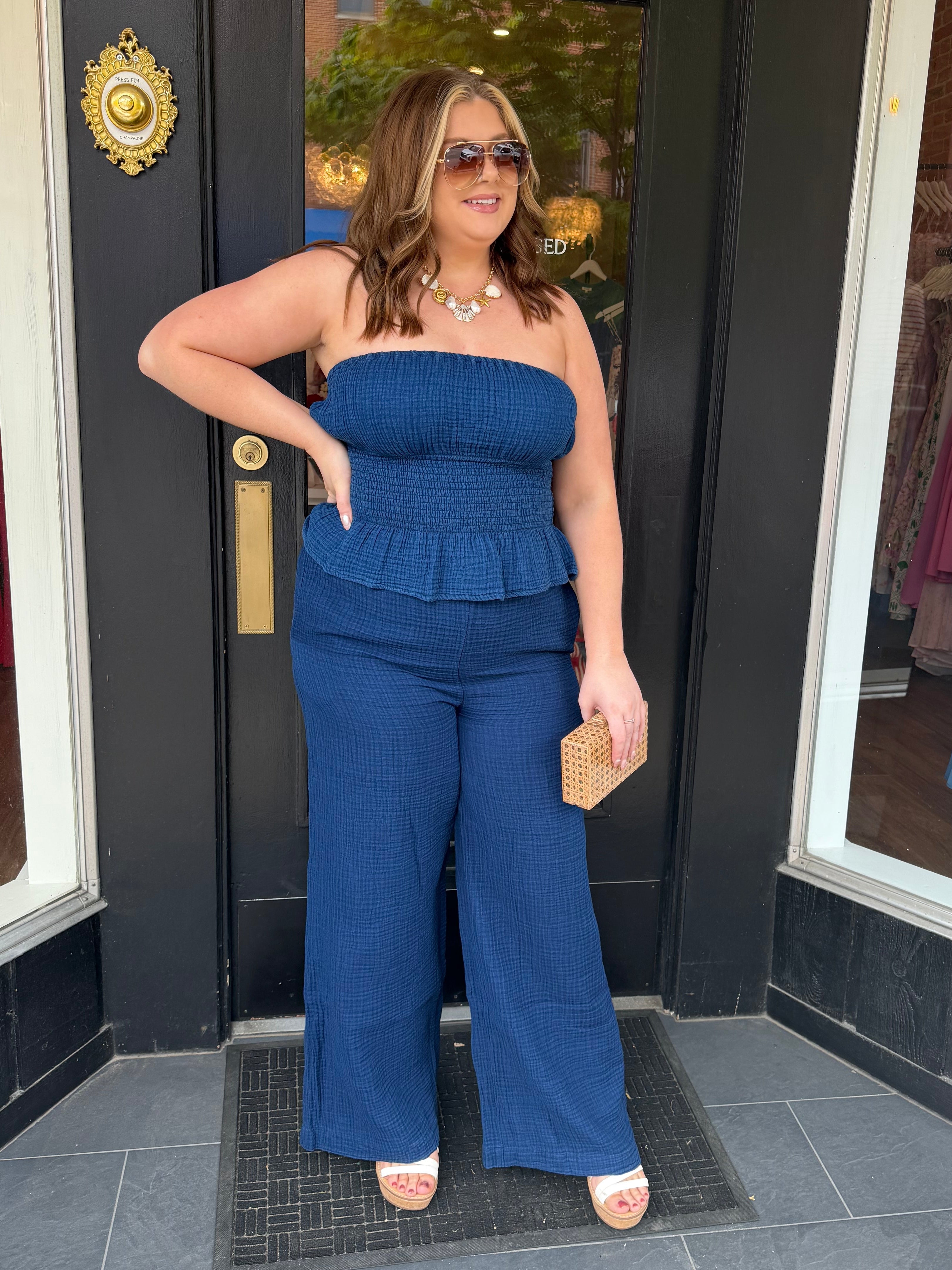 Harbor Strapless Top