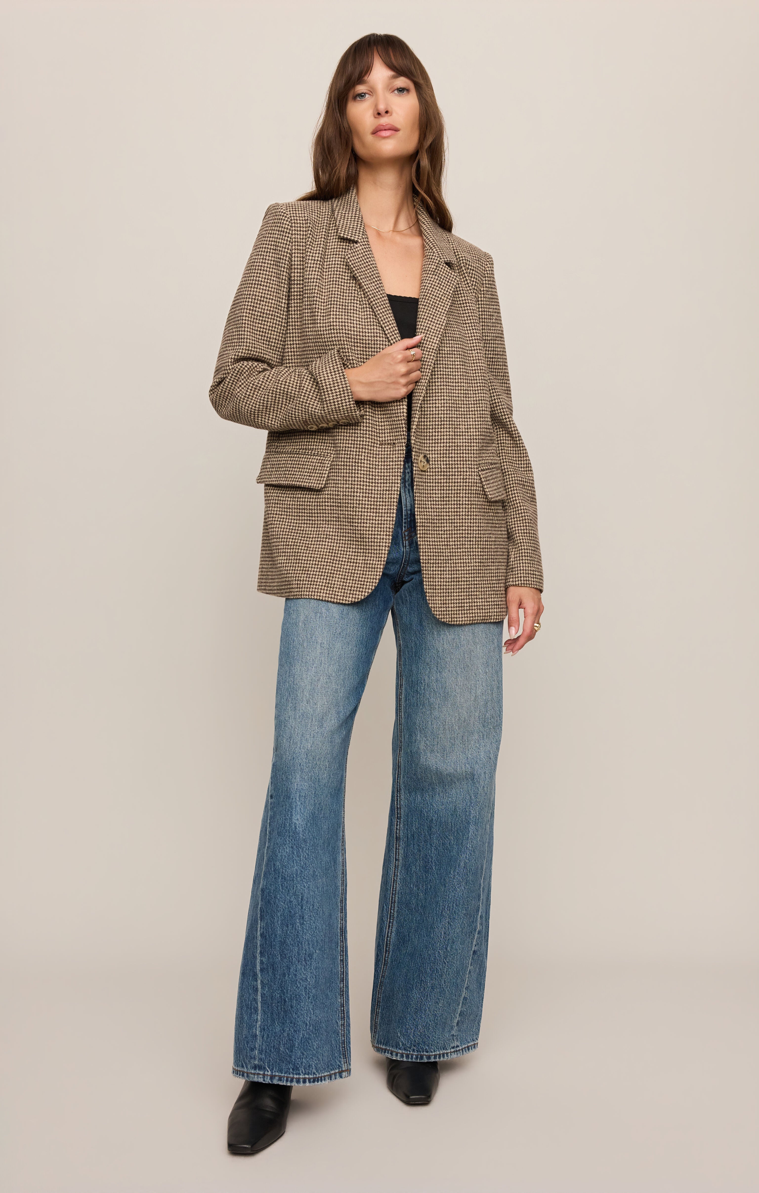 Evan Check Blazer