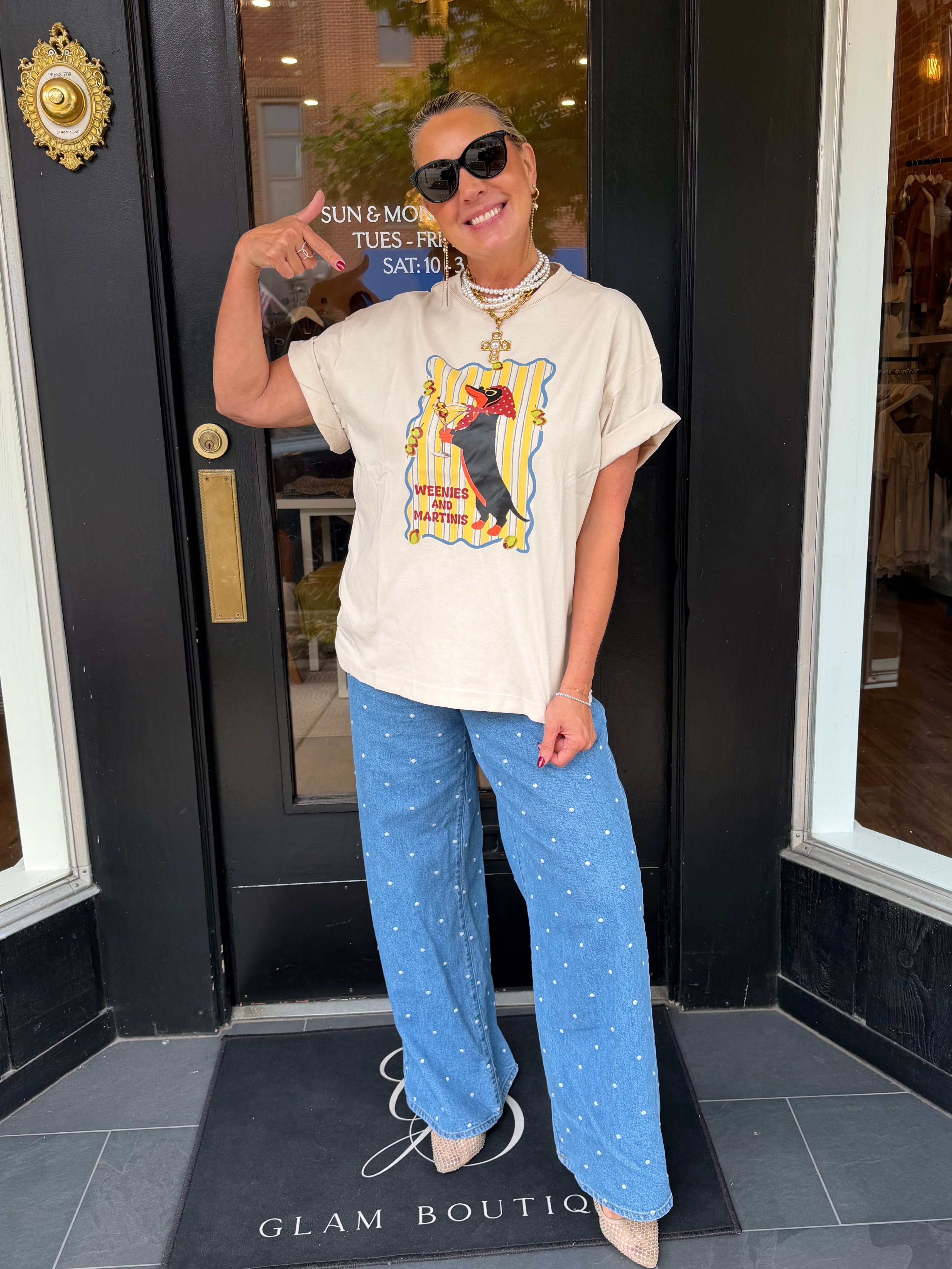 Weenie & Martini Tee